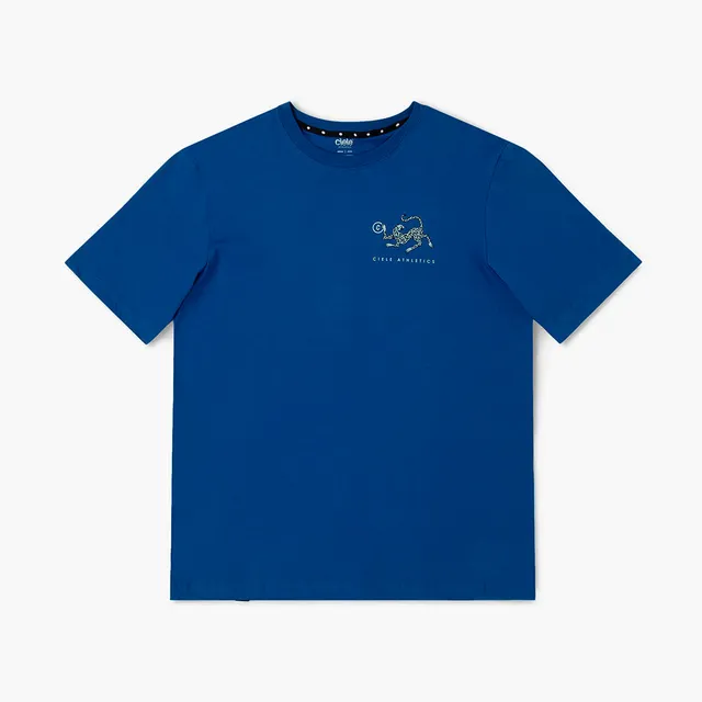 ciele-ortshirt-cheetah-azure-t-shirt-blau-unisex-baumwolle image 1