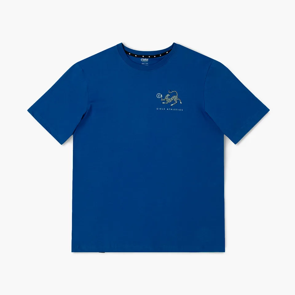 ciele-ortshirt-cheetah-azure-t-shirt-blau-unisex-baumwolle image 1