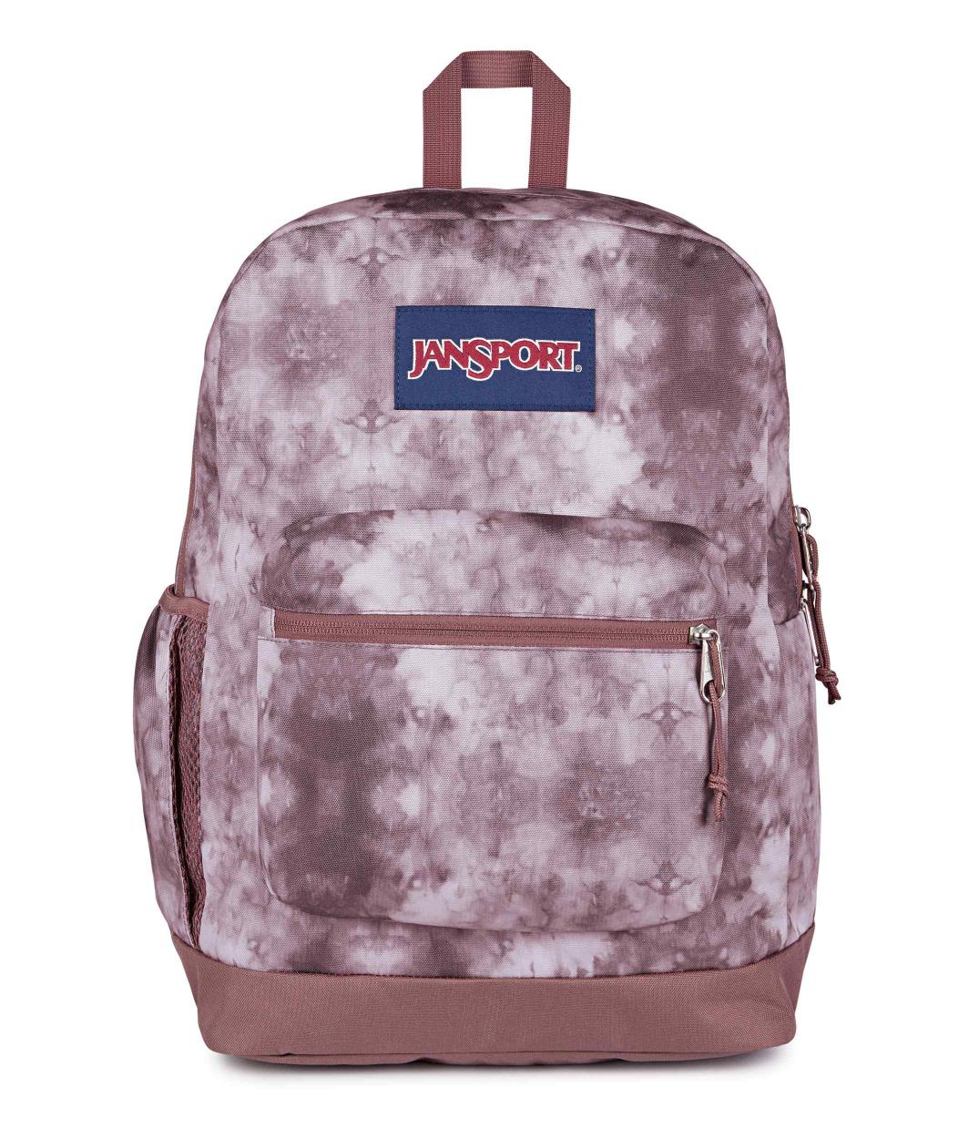 jansport-cross-town-plus-rucksack-ice-dye-mahogany-laptop image 1