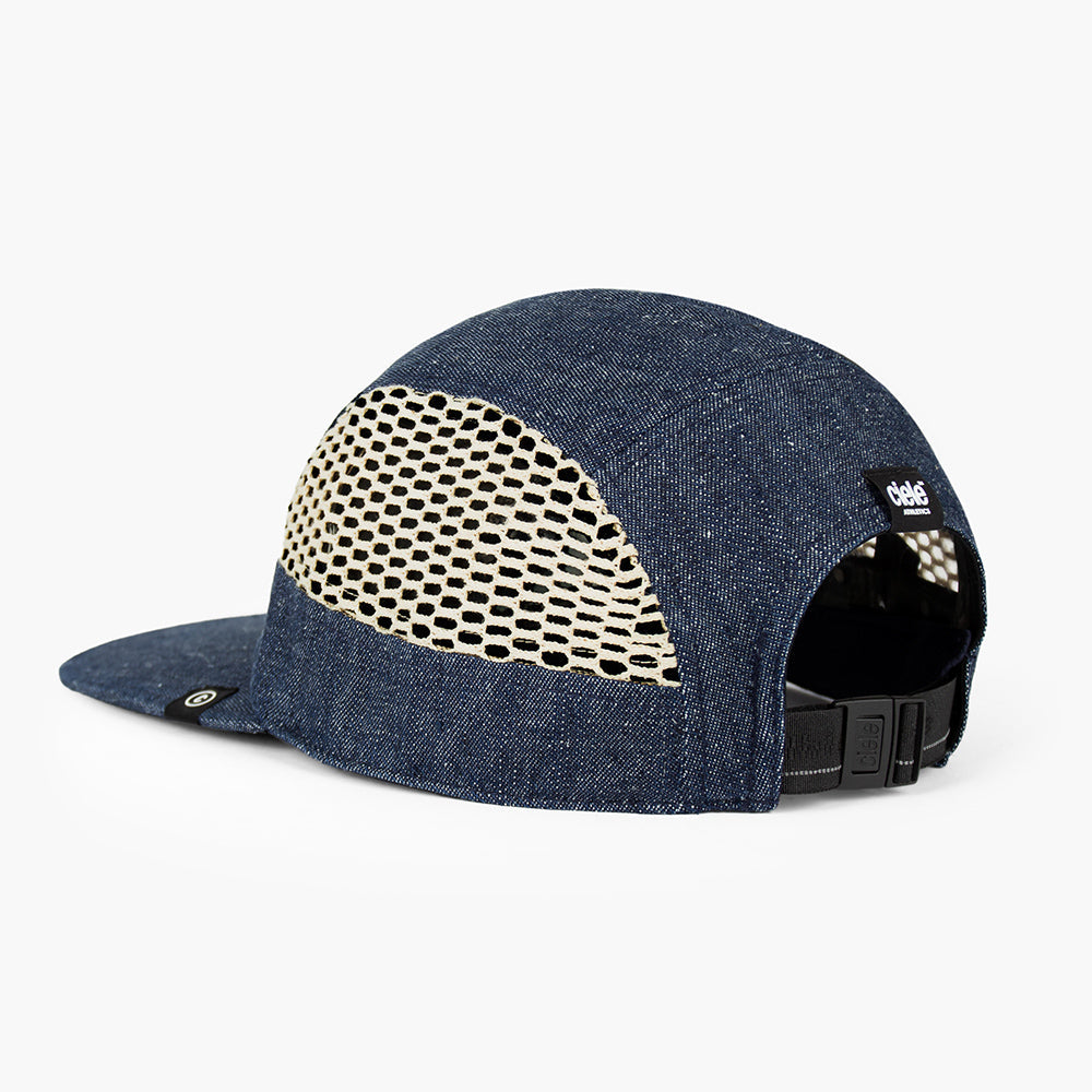 ciele-gocap-long-brim-denim-laufcap-indigo image 5