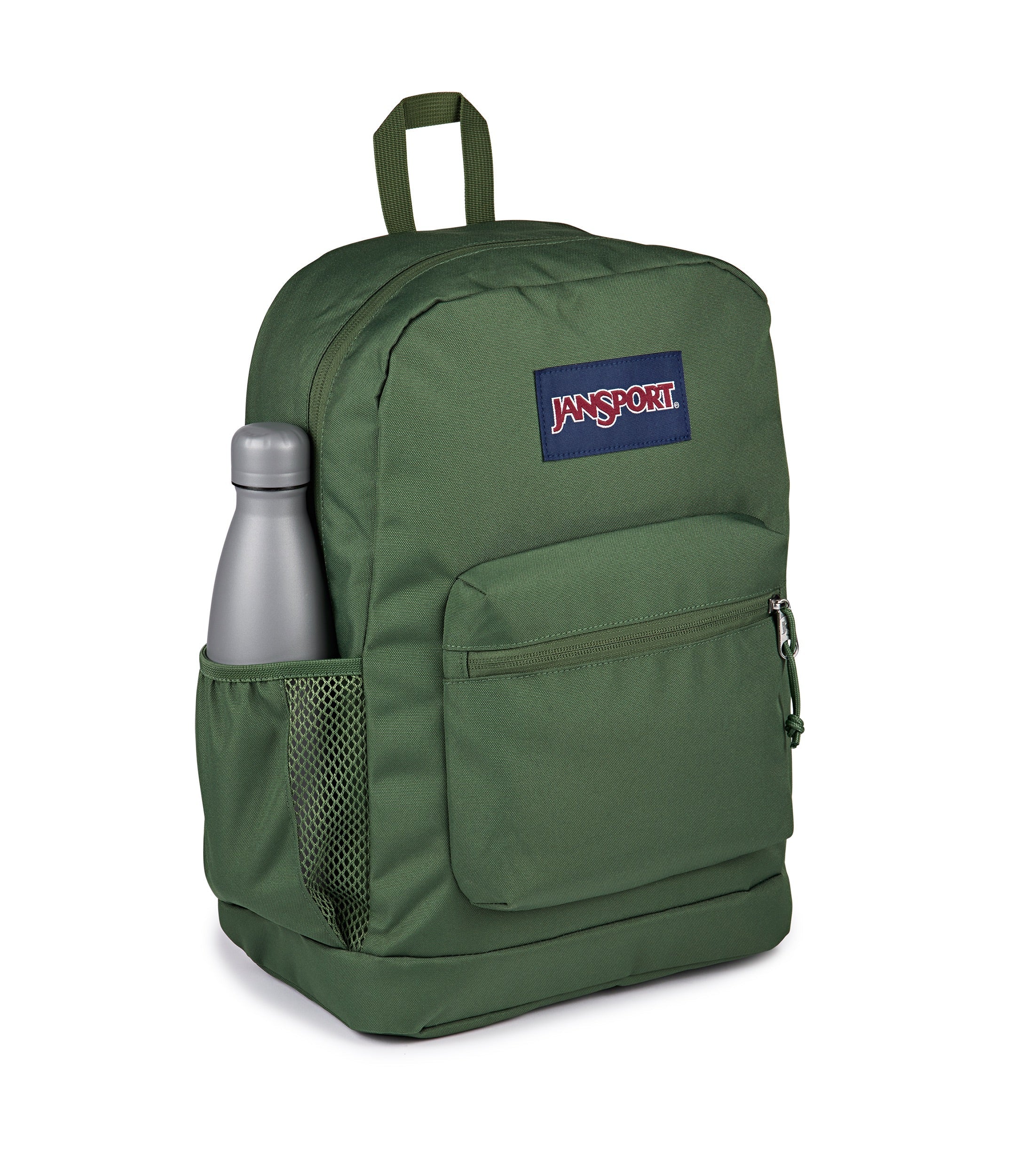 jansport-cross-town-plus-rucksack-laptopfach-cargo-green image 4