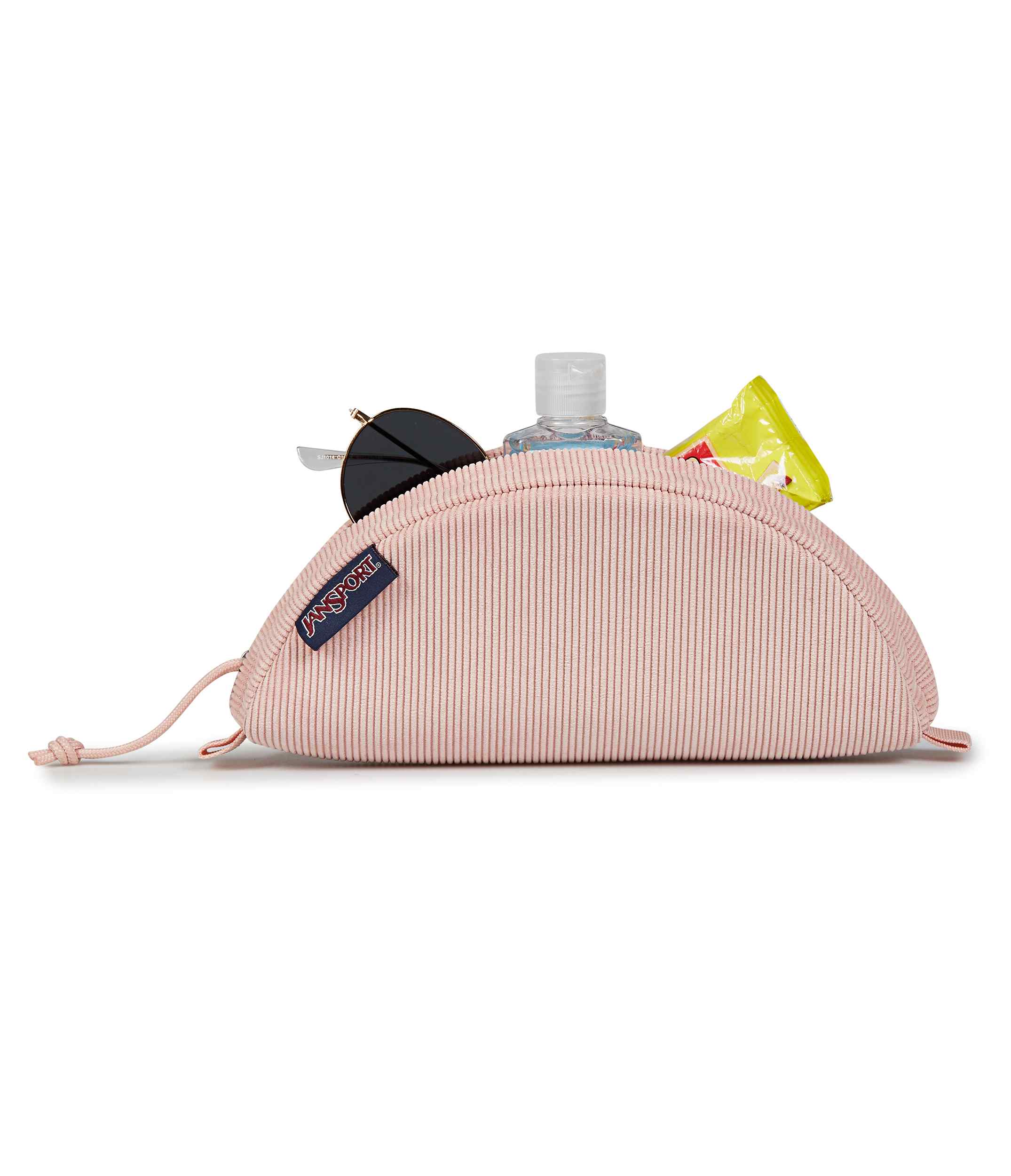 jansport-luna-large-pouch-tasche-misty-rose-cord-klein image 5