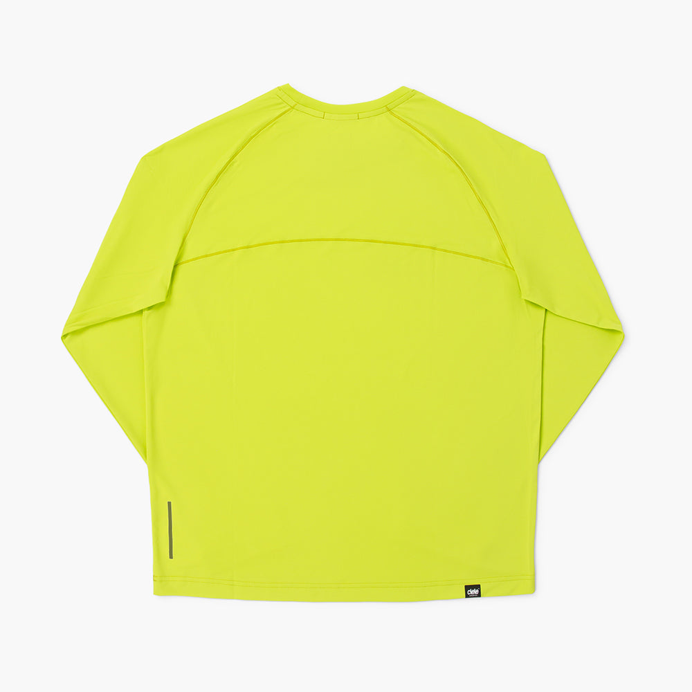 ciele-m-dlylongsleeve-lime-green-laufshirt-langarm image 6