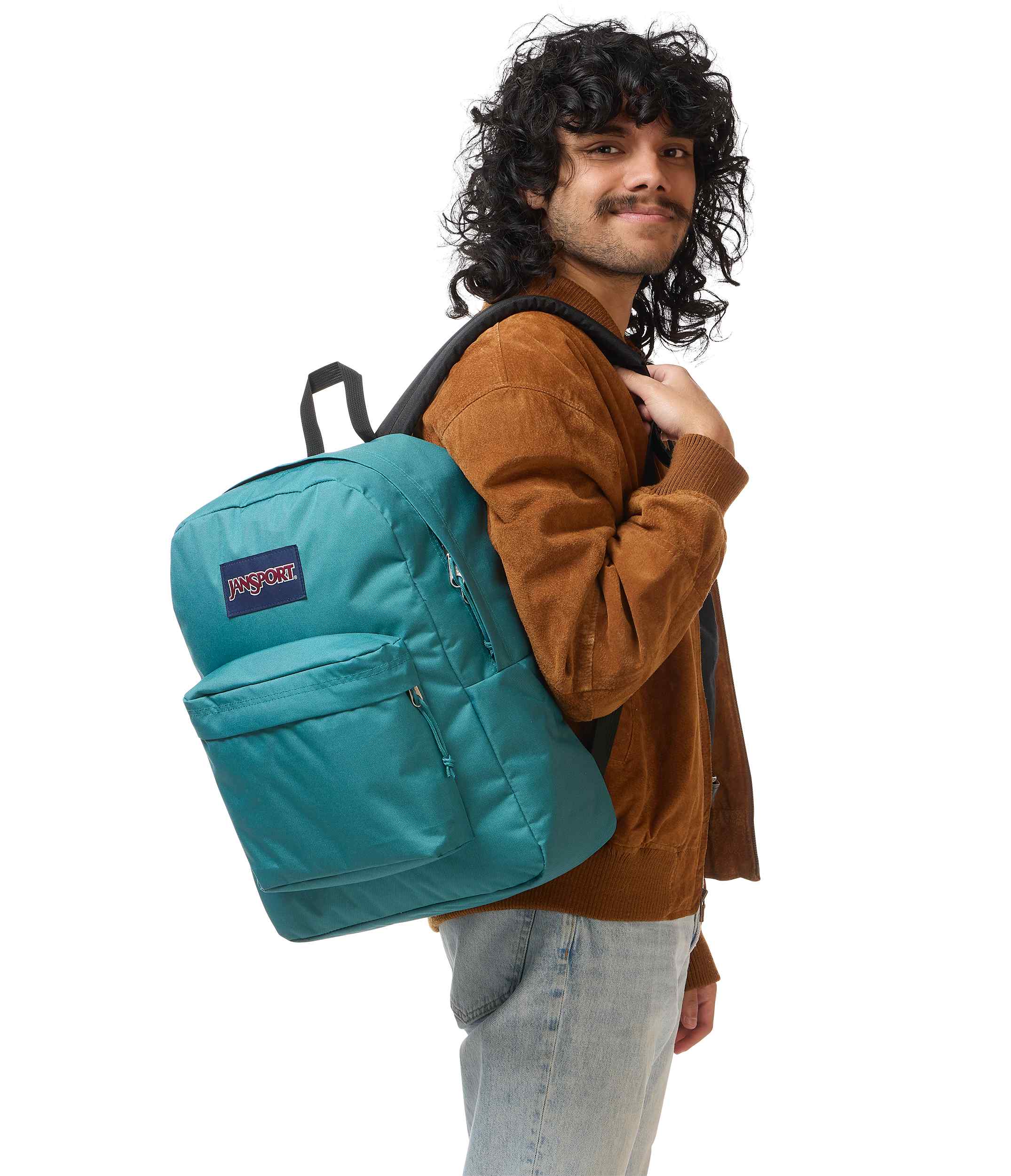 jansport-superbreak-plus-rucksack-emerald-pool-laptop image 8