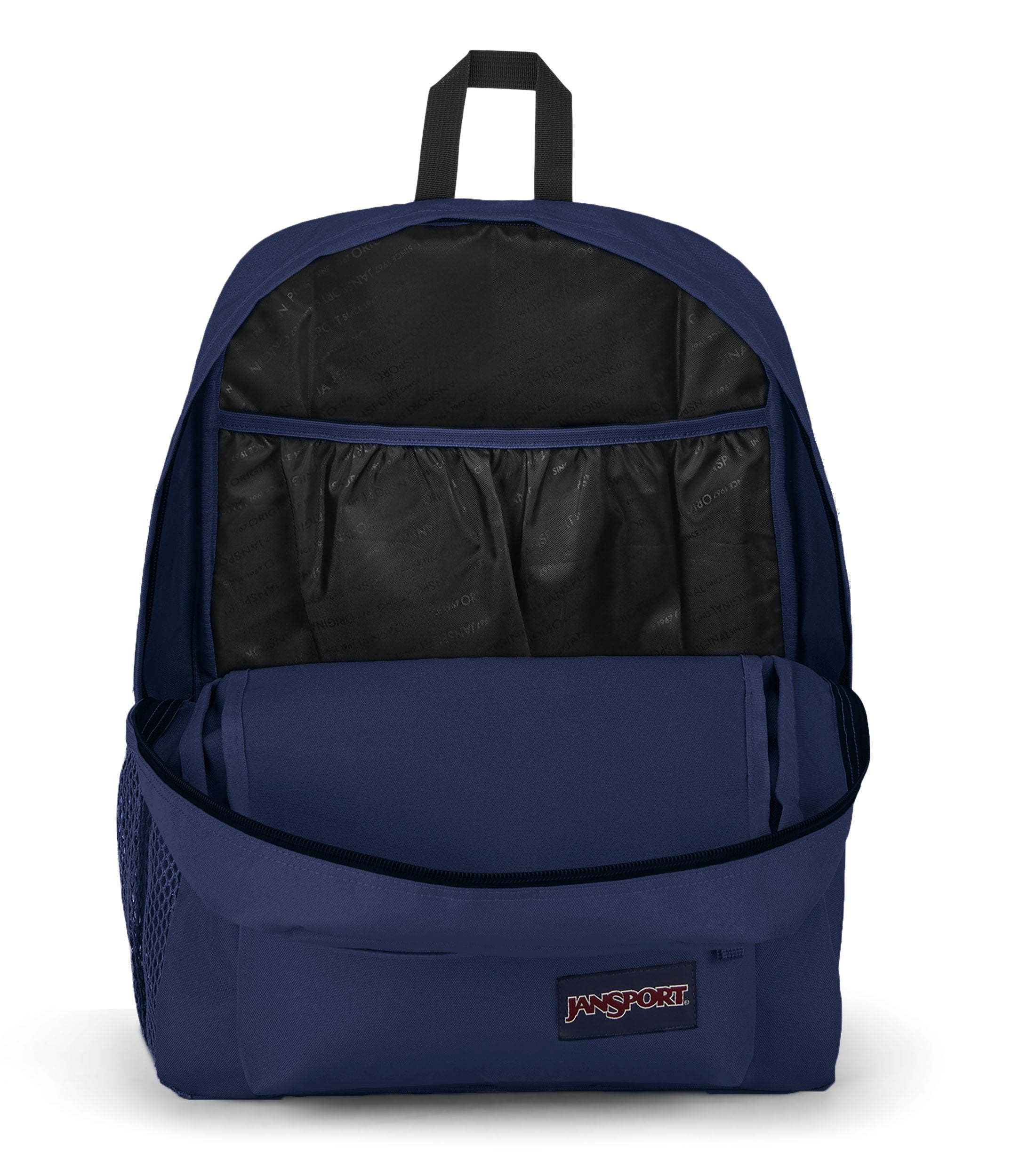 jansport-flex-pack-rucksack-navy-mit-gummizug-laptop image 2