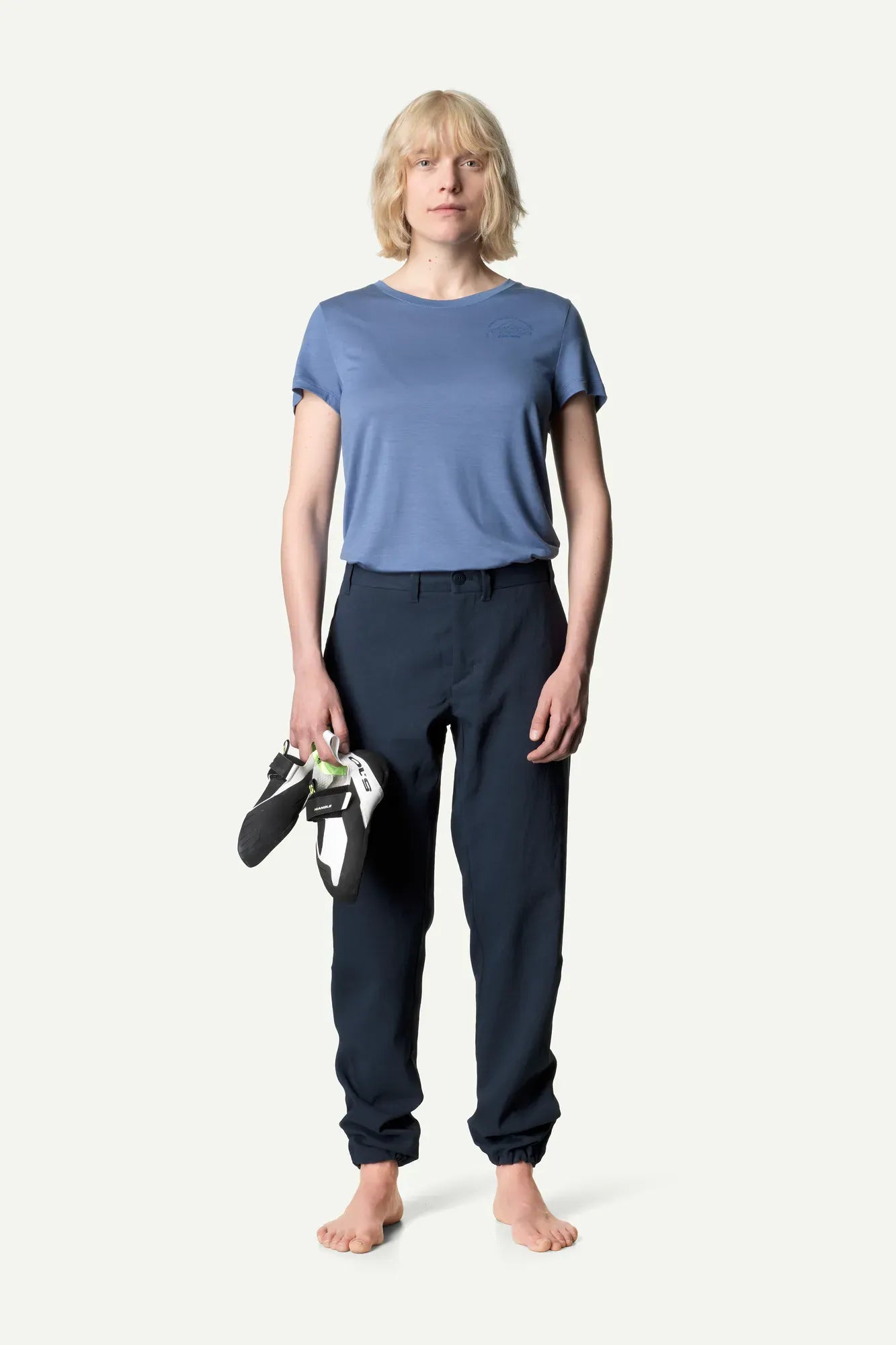 houdini-go-damen-outdoorhose-aerial-pants-blue-illusion-leicht image 1