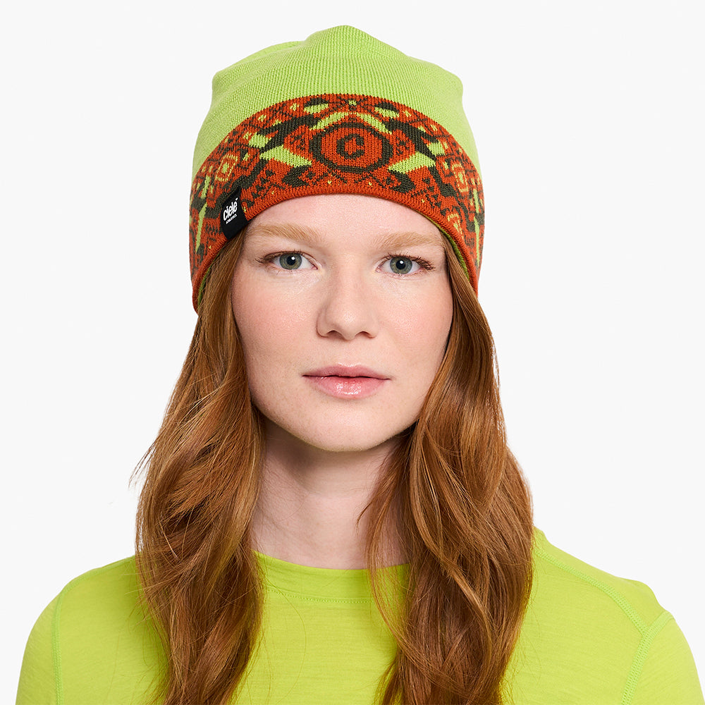 ciele-cxbeanie-m-tze-lime-merino-winter-beanie-quaste image 2