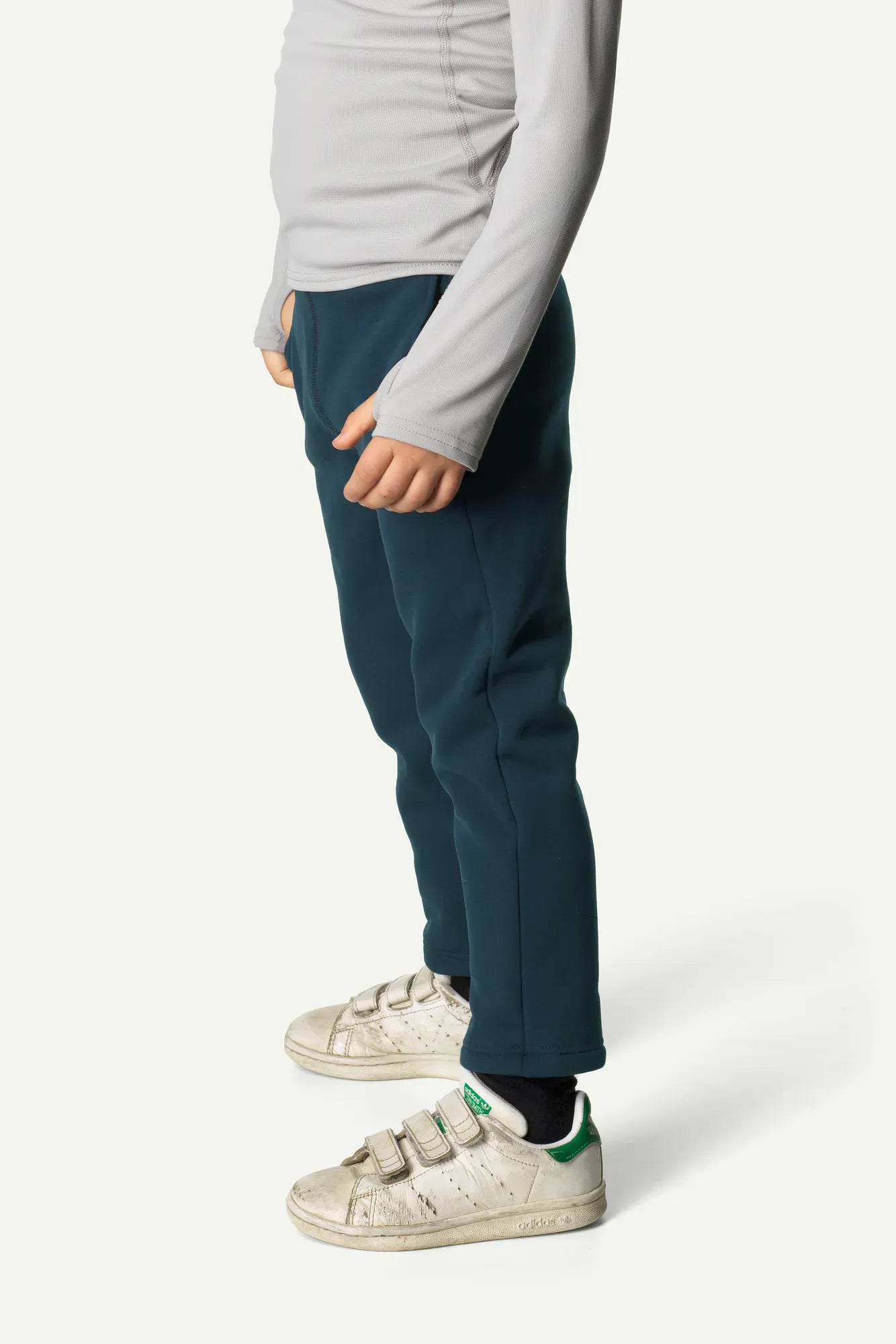 houdini-pow-pants-kids-fleecehose-tribe-blue-gr-100-power-stretch image 4