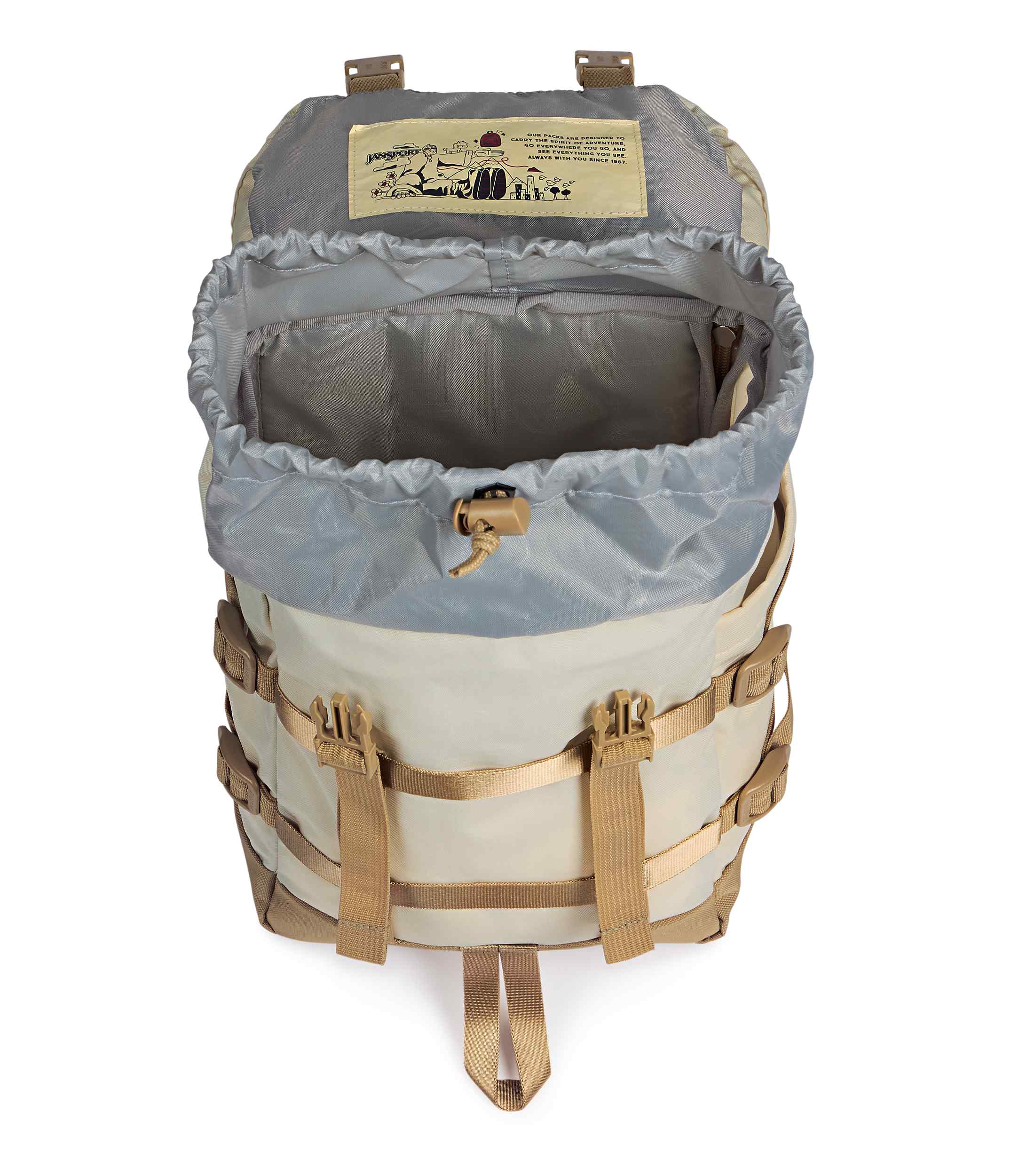 jansport-mini-skip-pack-rucksack-moon-flower-klein image 4