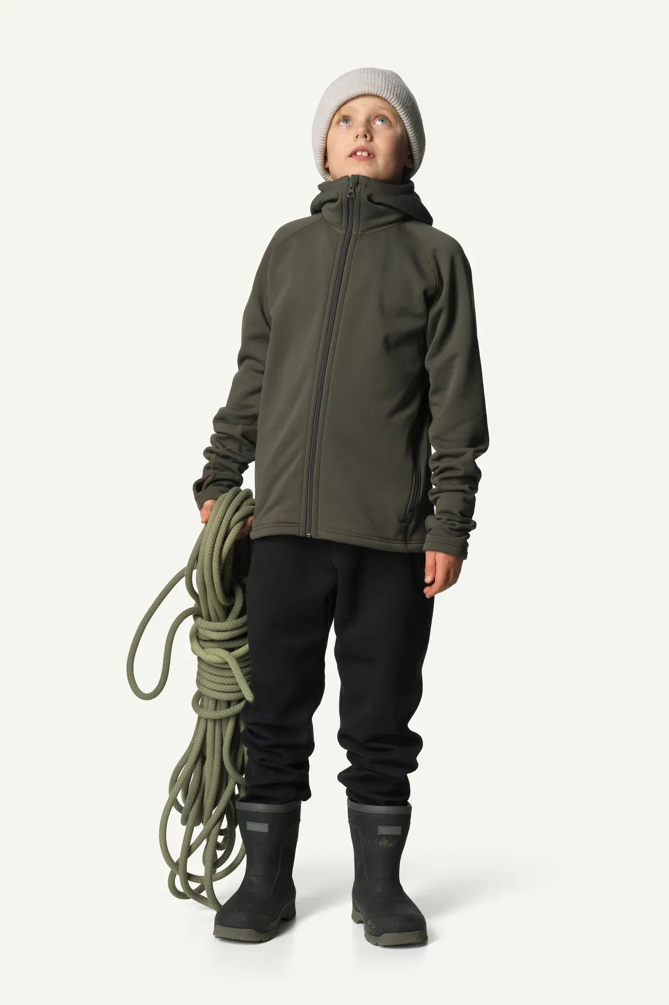 houdini-power-jr-s-power-houdi-fleecejacke-baremark-green image 4