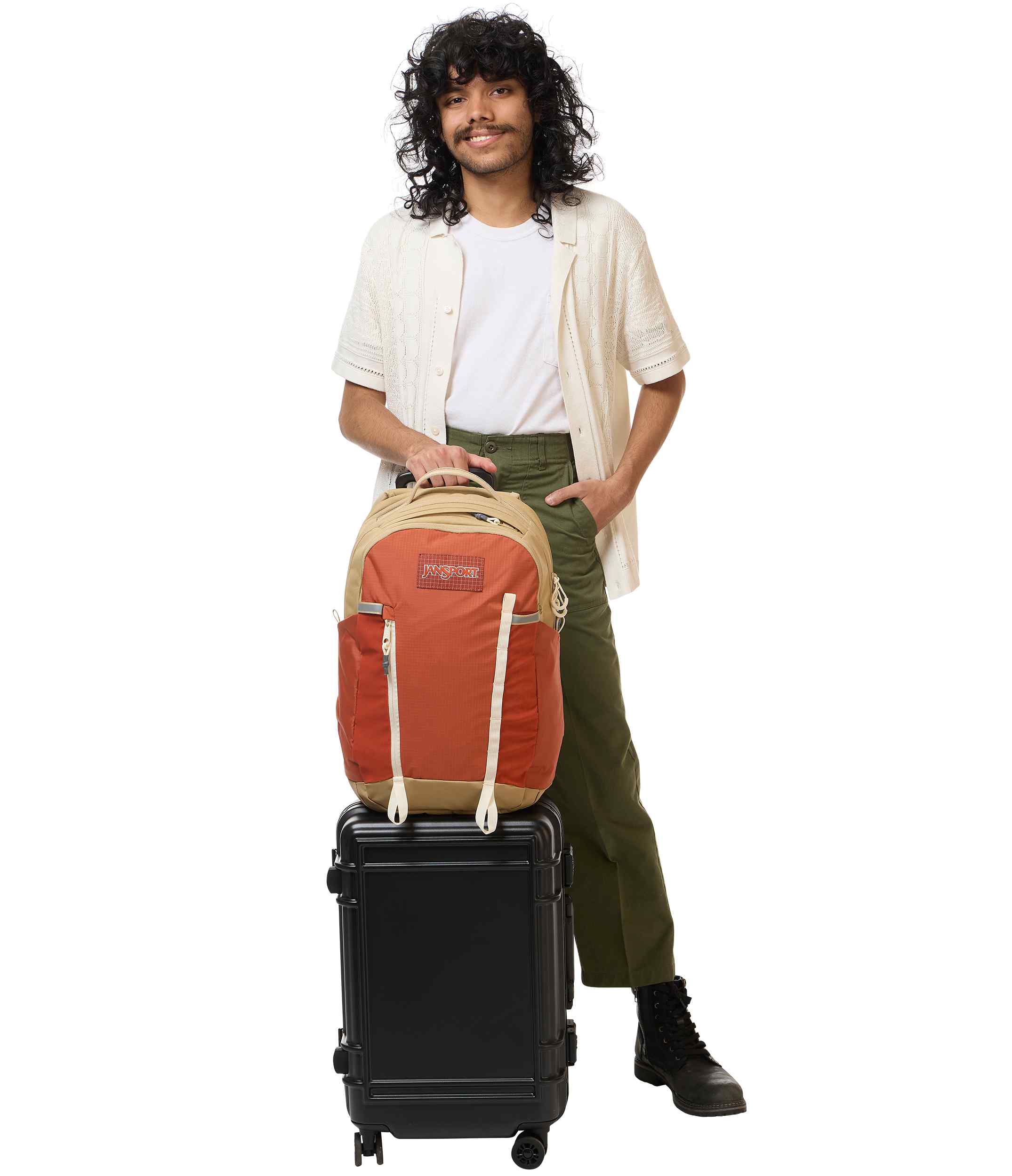 jansport-all-around-pack-small-rucksack-dune-rot-28l-laptop image 8