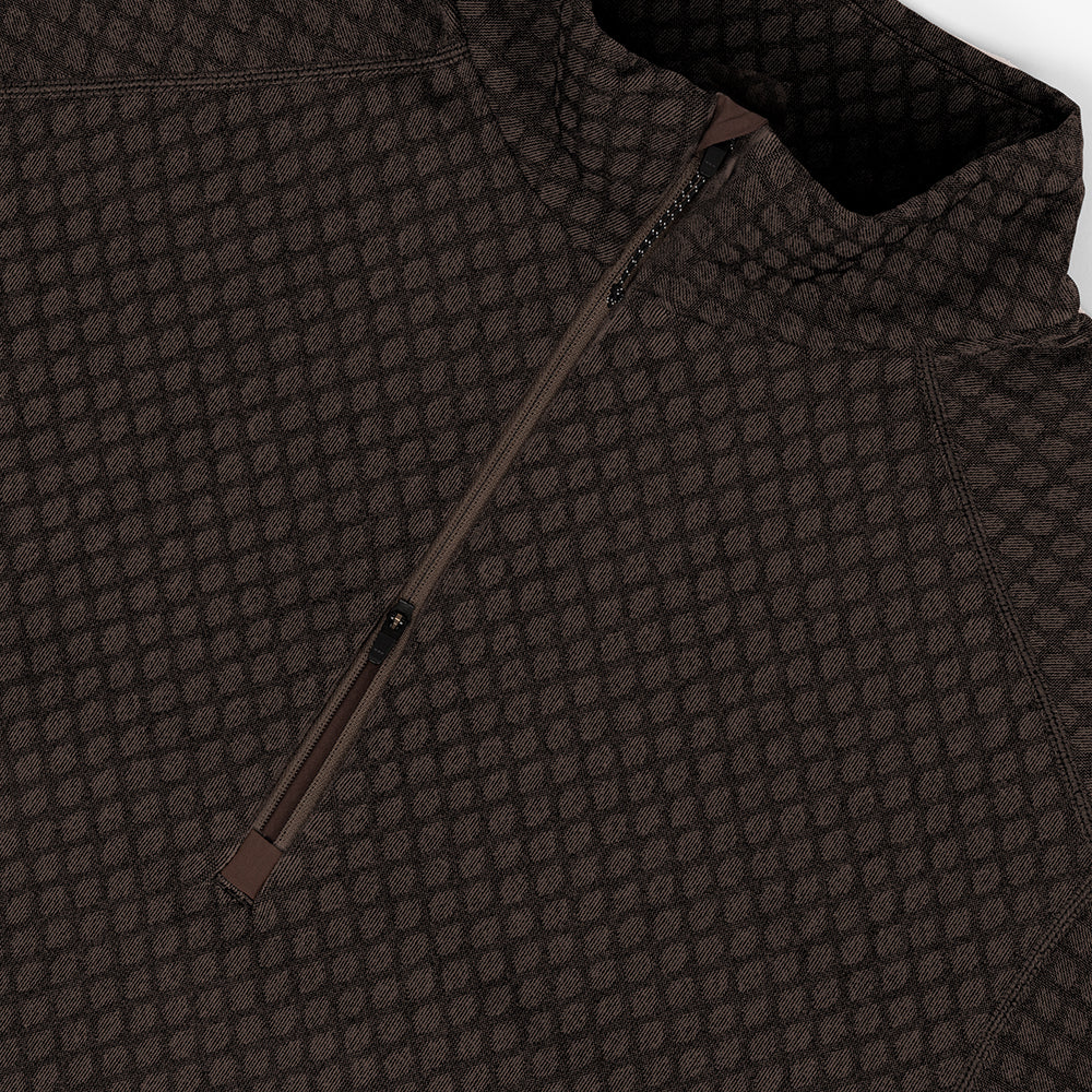 ciele-w-vlvhalfzip-oak-laufpullover-damen-braun-fleece image 4