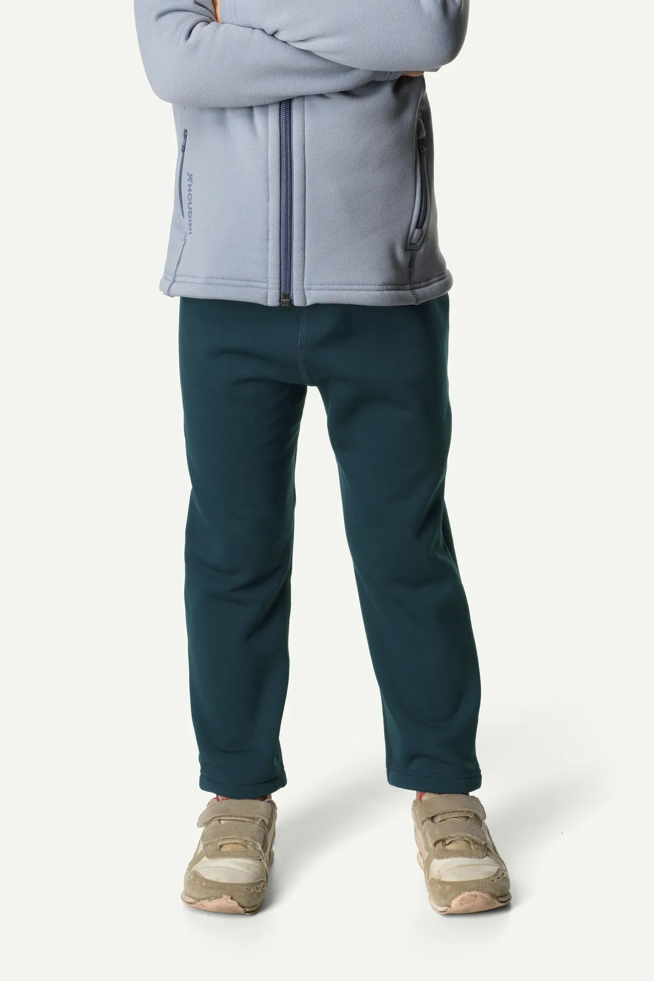 houdini-pow-pants-kids-fleecehose-tribe-blue-gr-100-power-stretch image 5
