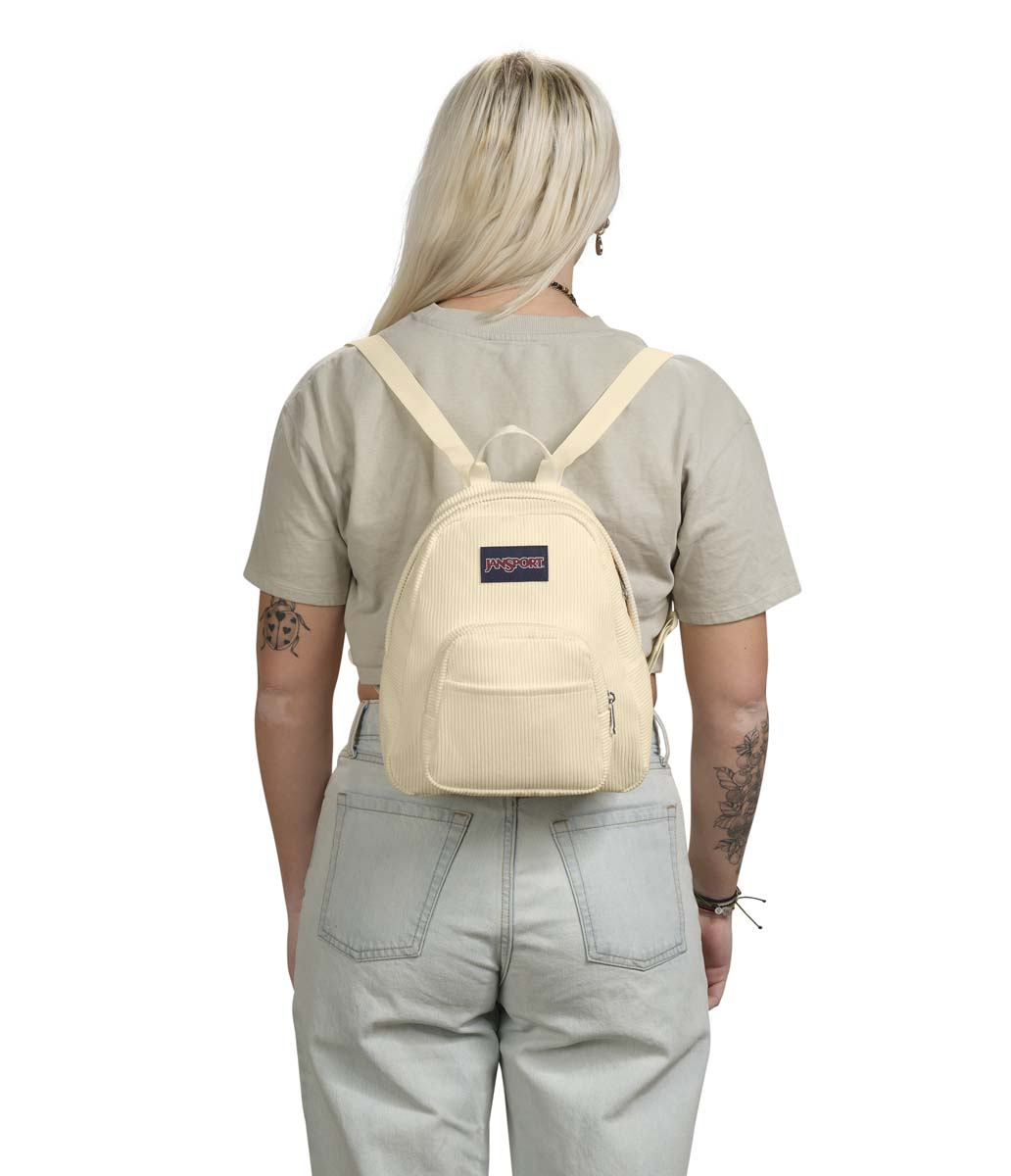 jansport-half-pint-fx-mini-rucksack-coconut-corduroy image 5