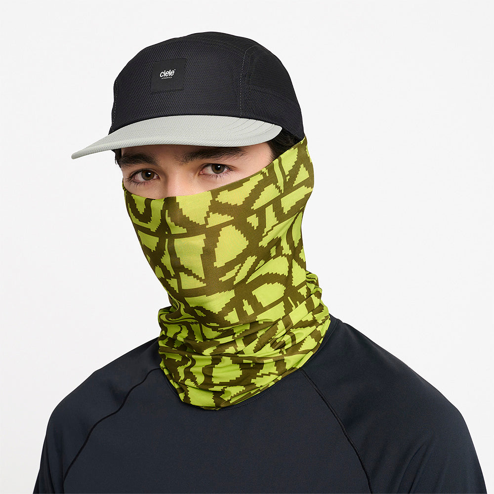 ciele-bfcollar-all-over-loopy-tile-halstuch-lime-green image 2