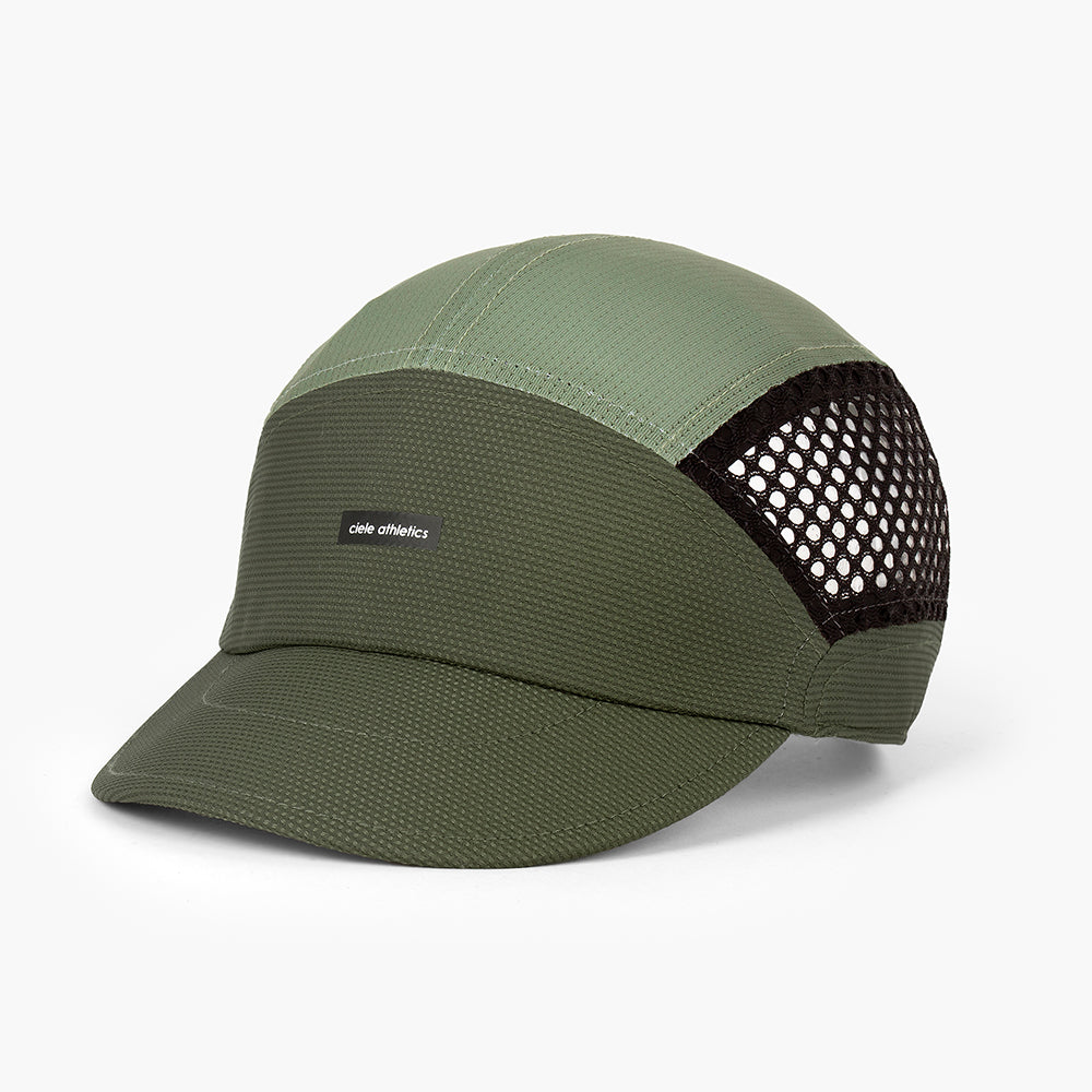 ciele-fstcap-sc-short-brim-eq-iconic-bar-cap-olive image 1