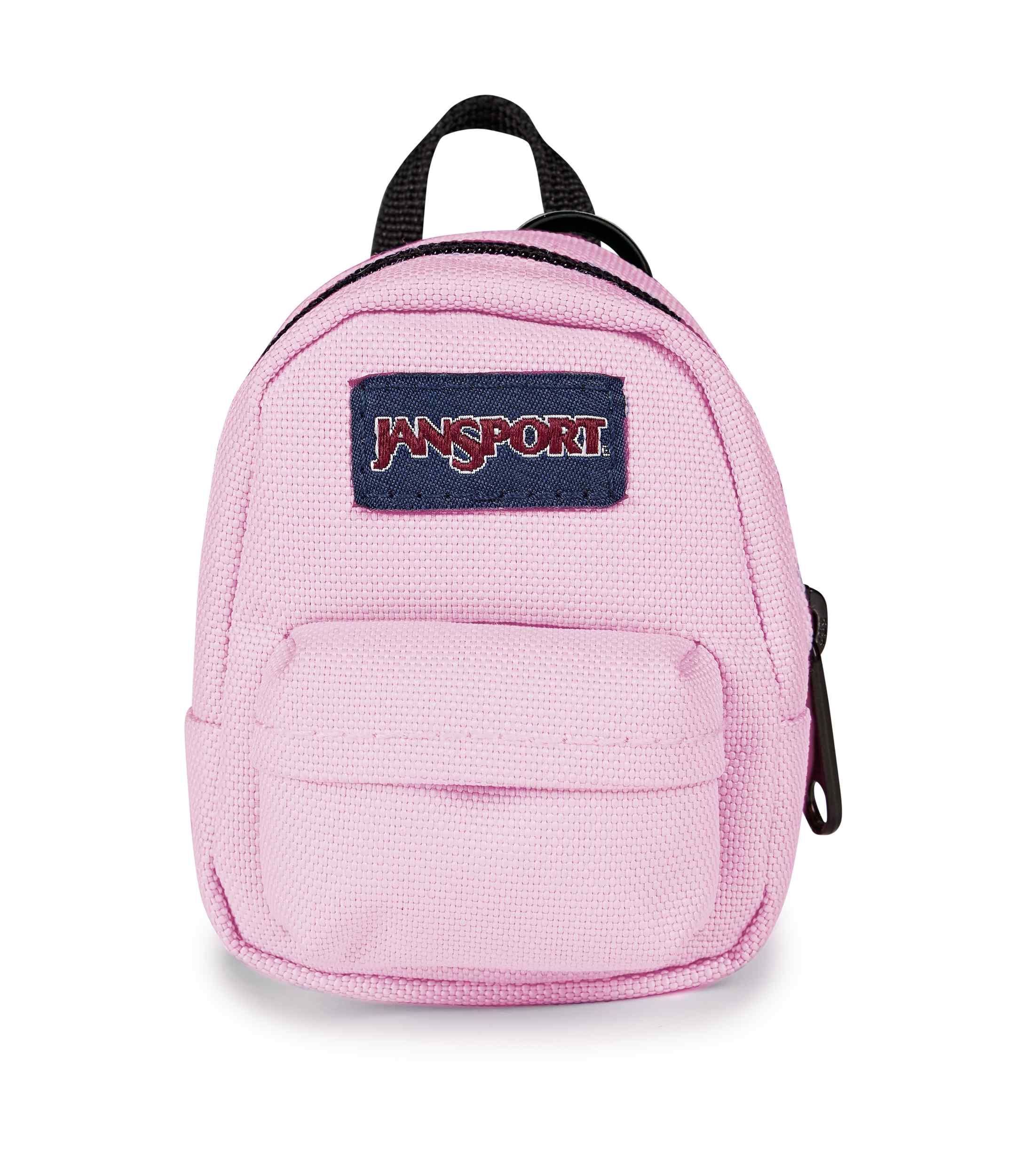 jansport-mini-break-minitasche-pink-ice-karabiner image 1
