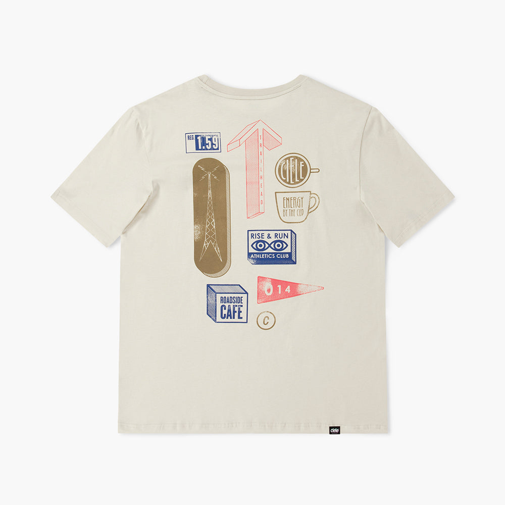 ciele-ortshirt-cafe-almond-t-shirt-beige-unisex-recycelte-baumwolle image 4