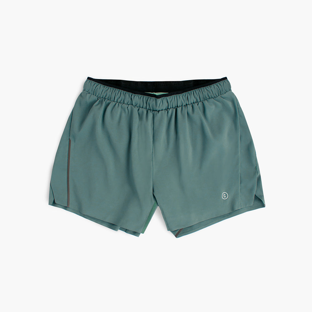 ciele-w-dlyshort-4-laufshorts-silver-pine-damen-mit-liner image 1
