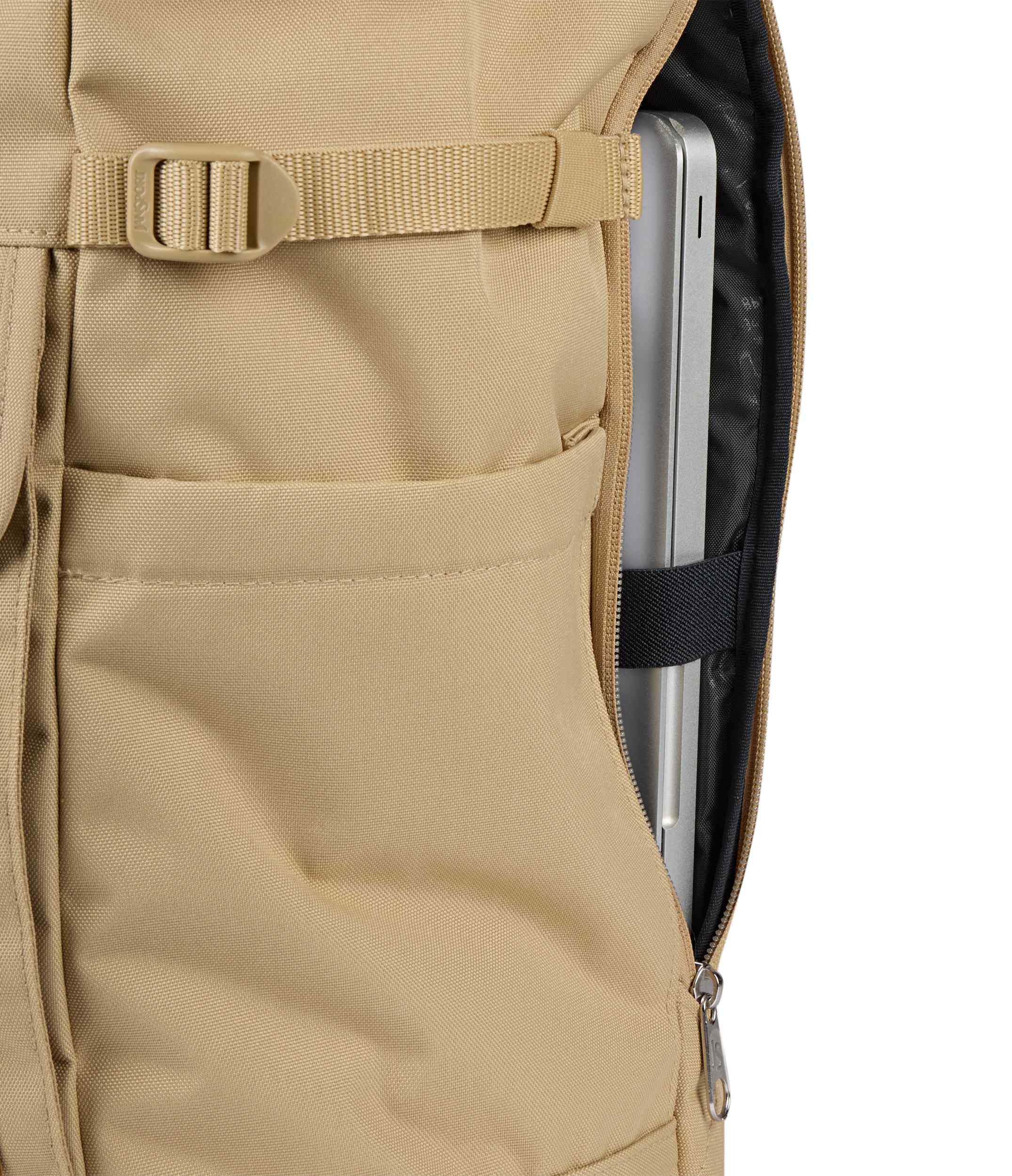 jansport-hatchet-rolltop-rucksack-travertine-mit-laptopfach image 8
