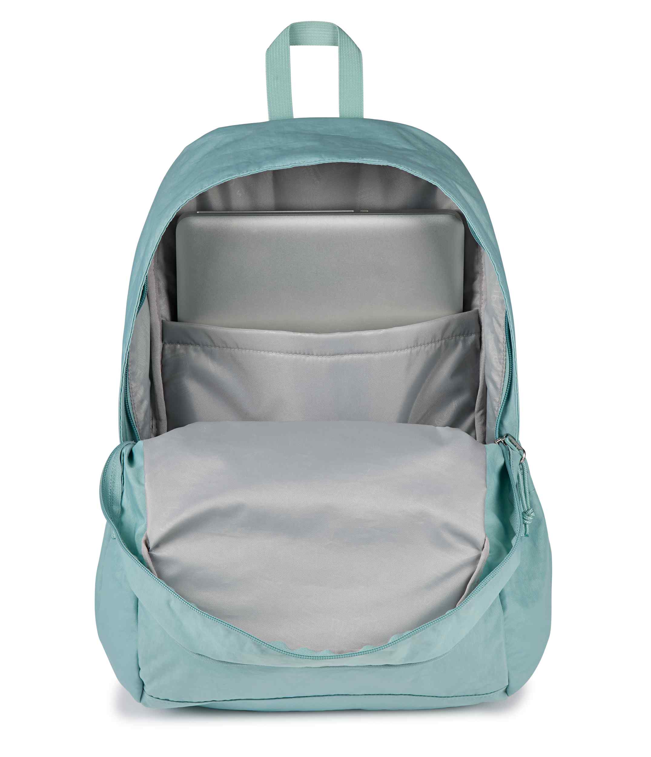 jansport-slouch-pack-rucksack-faded-sage-mit-flaschenfach image 6