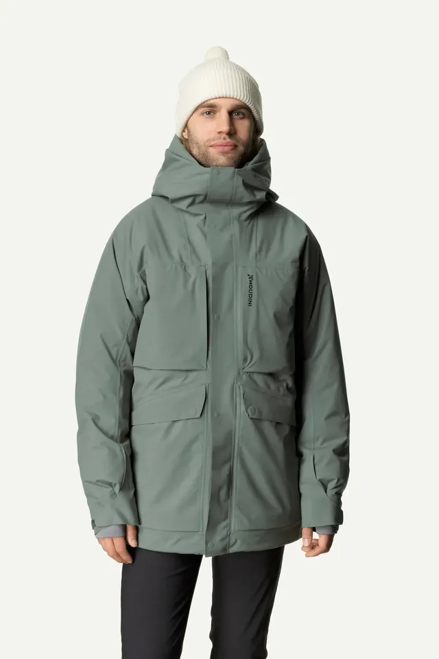 houdini-fall-in-m-s-fall-in-jacket-winterjacke-geysirgrau-wasserdicht image 1