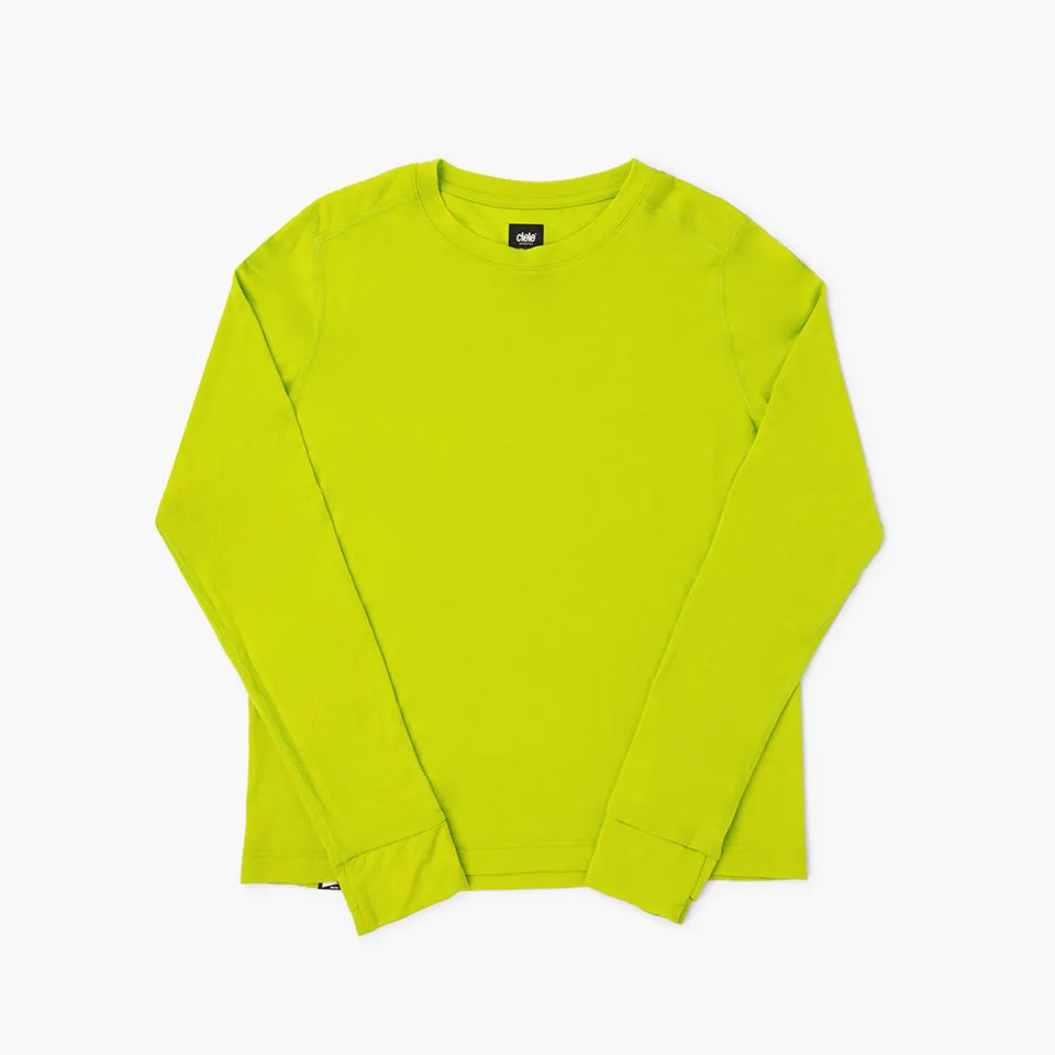 ciele-w-hlslongsleeve-langarmshirt-damen-lime-green image 1
