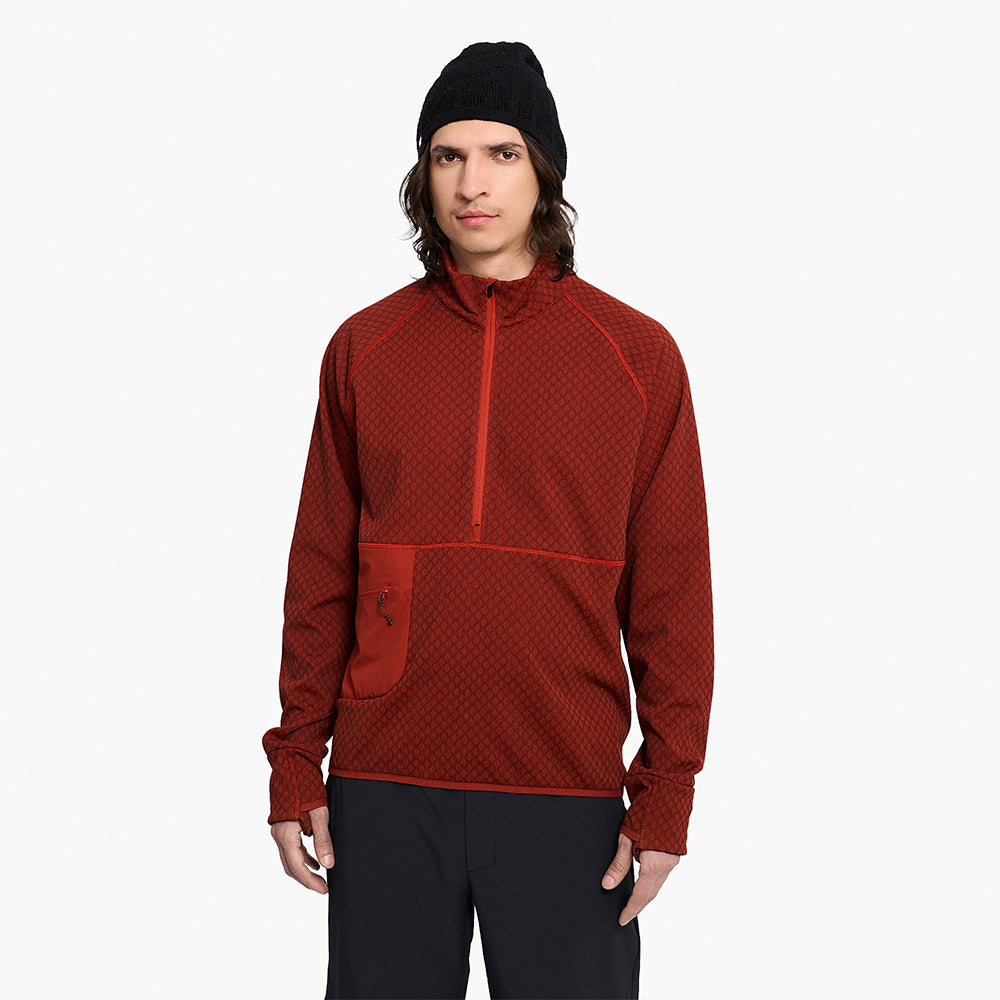 ciele-vlvhalfzip-laufpullover-clay-atmungsaktiv image 2