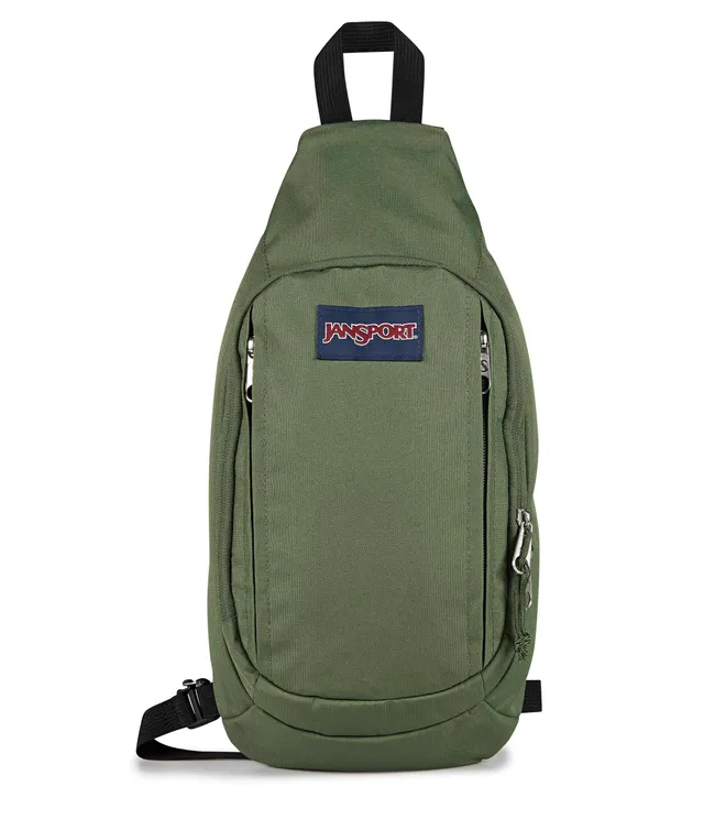 jansport-move-sling-umh-ngetasche-cargo-green-mit-schl-sselhaken image 1
