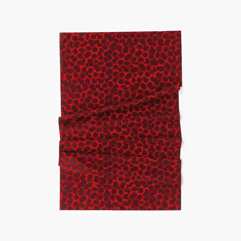 ciele-bfcollar-all-over-dotra-halstuch-merlot-rot image 1