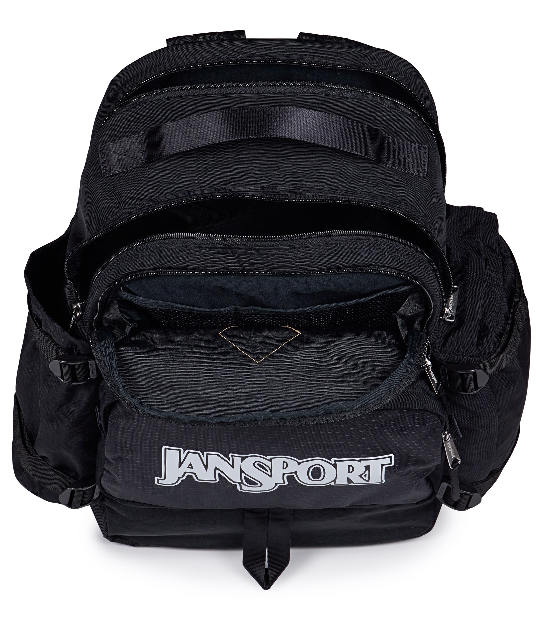 jansport-seattle-pack-rucksack-schwarz-retro-laptopfach image 8