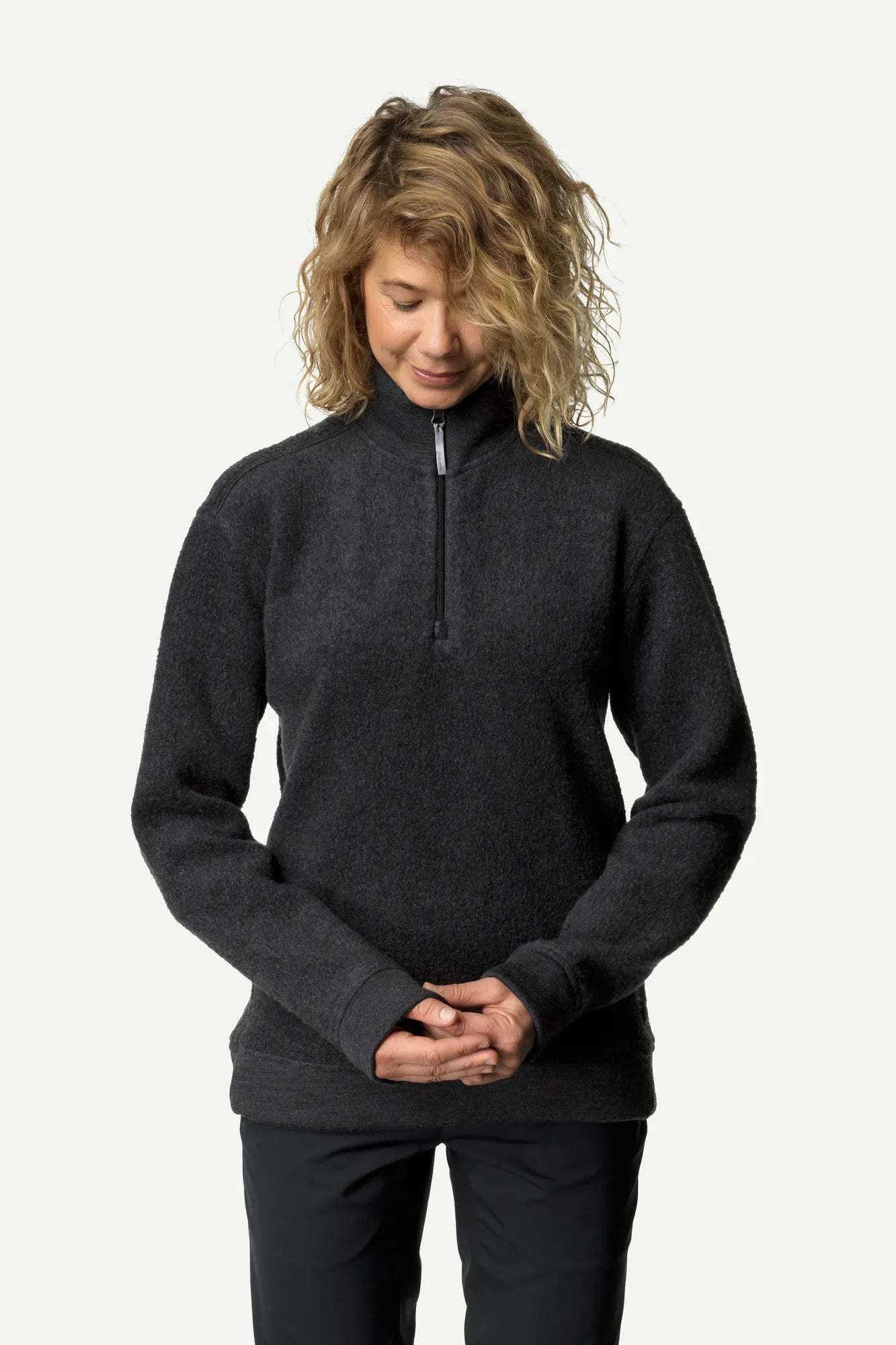 houdini-alto-w-s-alto-half-zip-merino-fleece-damen-sugar-snow image 7