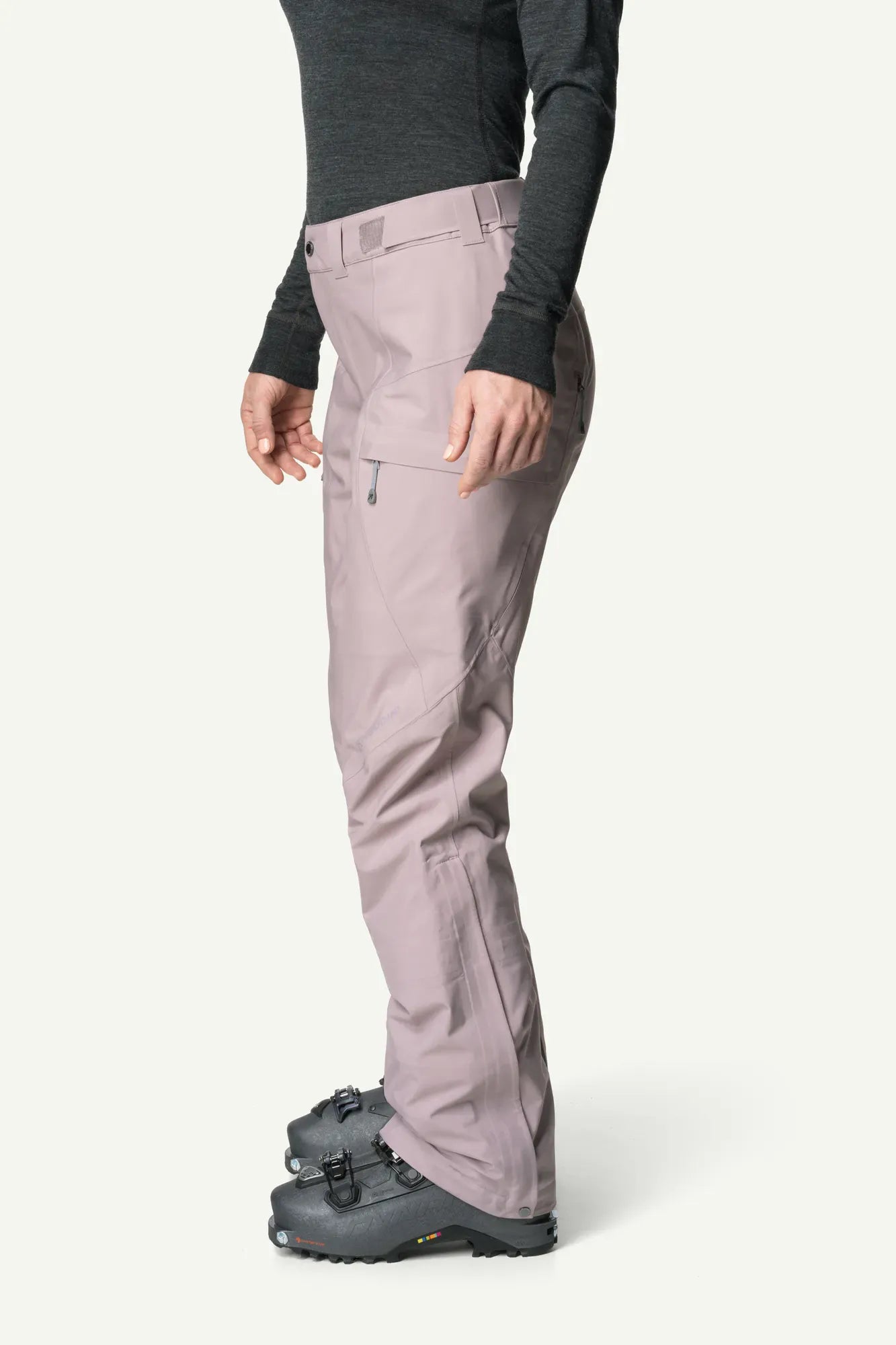 houdini-w-s-ride-pants-skihose-true-black-s-wasserdicht image 2