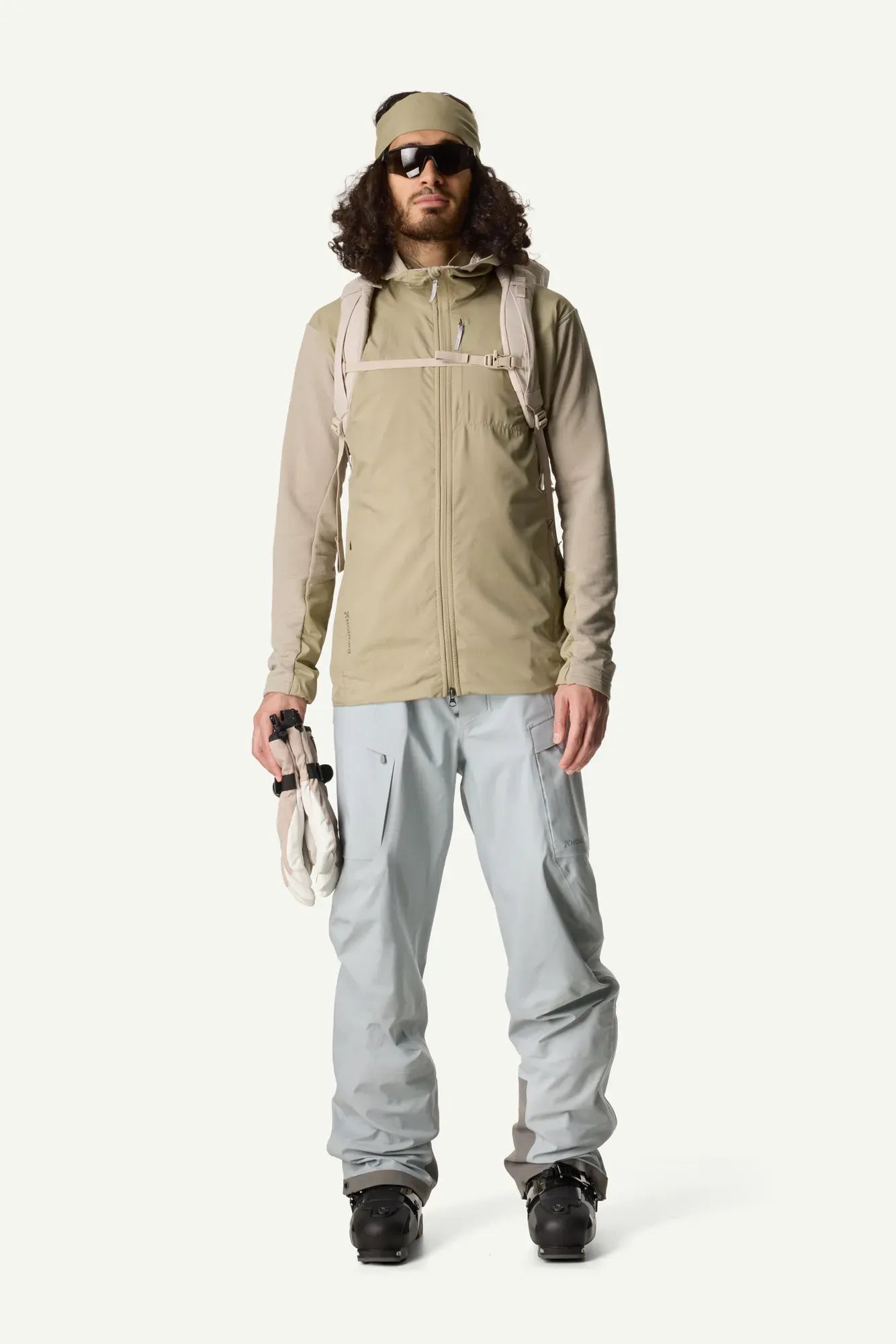houdini-moonwalk-m-s-moonwalk-houdi-ii-fleece-hoodie-powder-green image 7