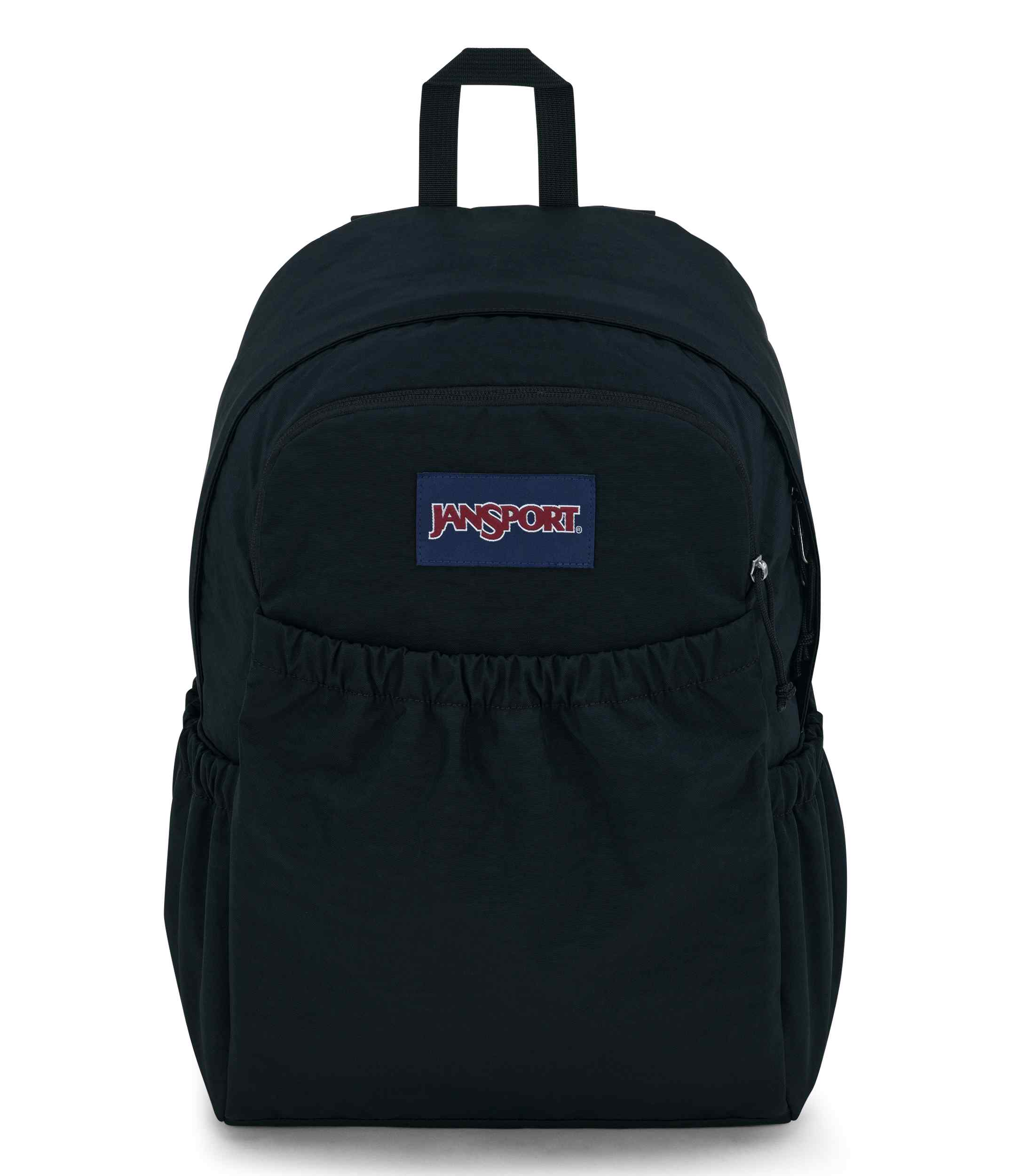 jansport-slouch-pack-rucksack-schwarz-laptop image 1