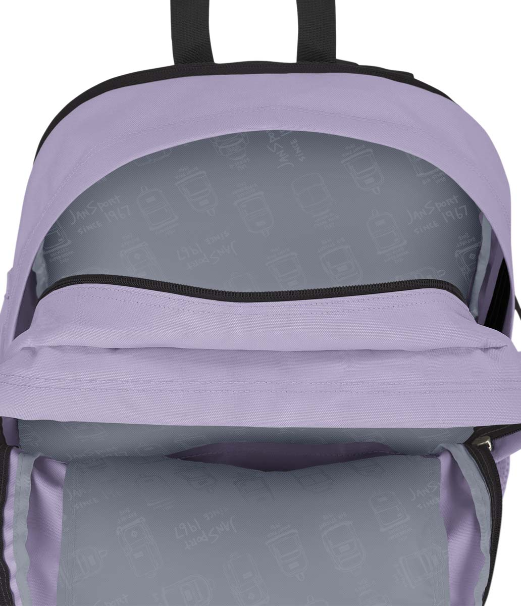 jansport-main-campus-rucksack-pastel-lilac-mit-laptopfach image 6