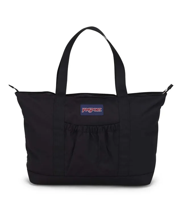 jansport-daily-tote-shopper-schwarz-mit-reissverschluss image 1