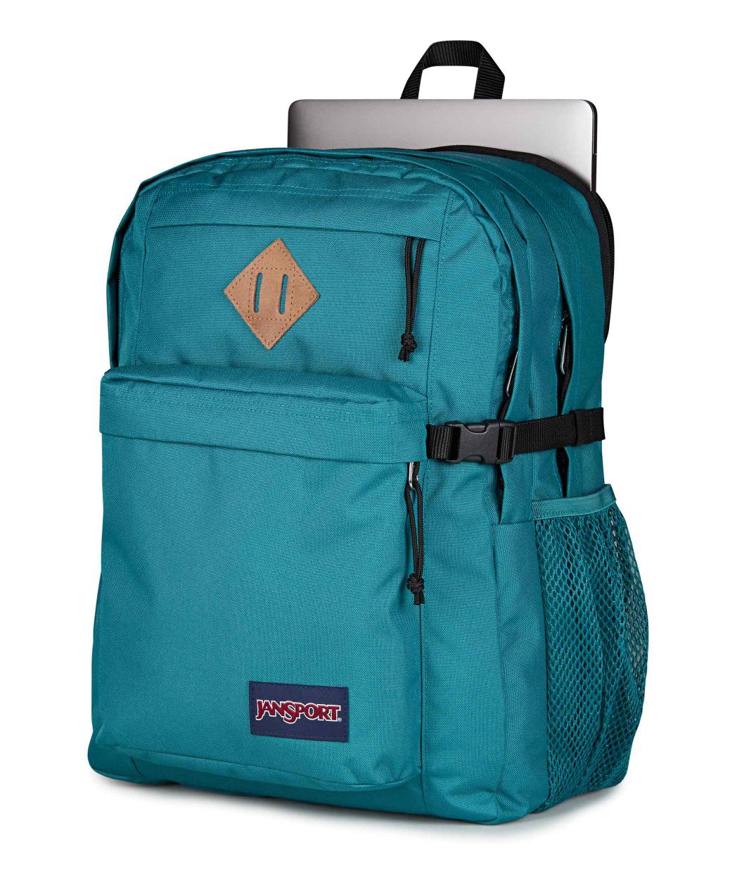jansport-main-campus-rucksack-emerald-pool-laptop image 7