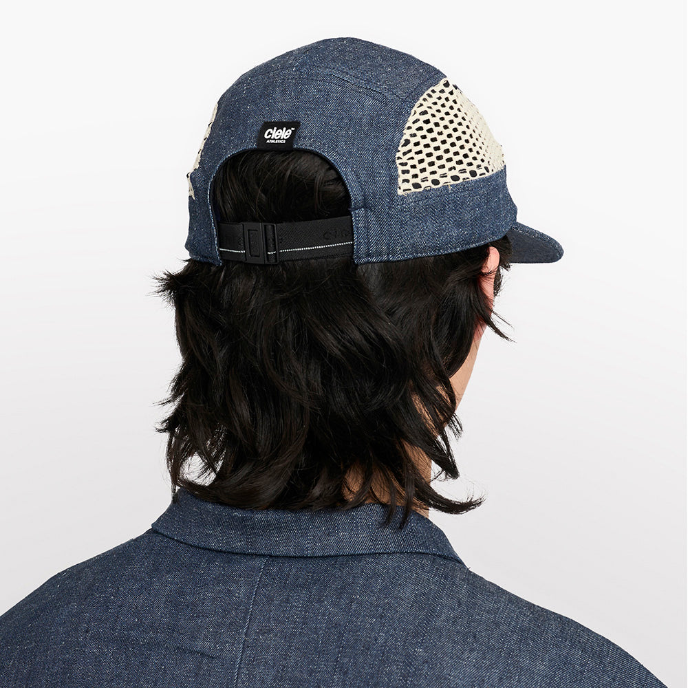 ciele-gocap-long-brim-denim-laufcap-indigo image 4