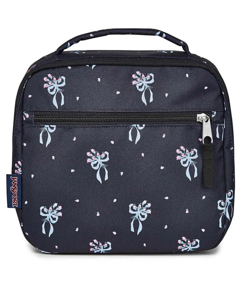 jansport-lunch-break-lunchtasche-pastel-petal-black-isoliert image 1