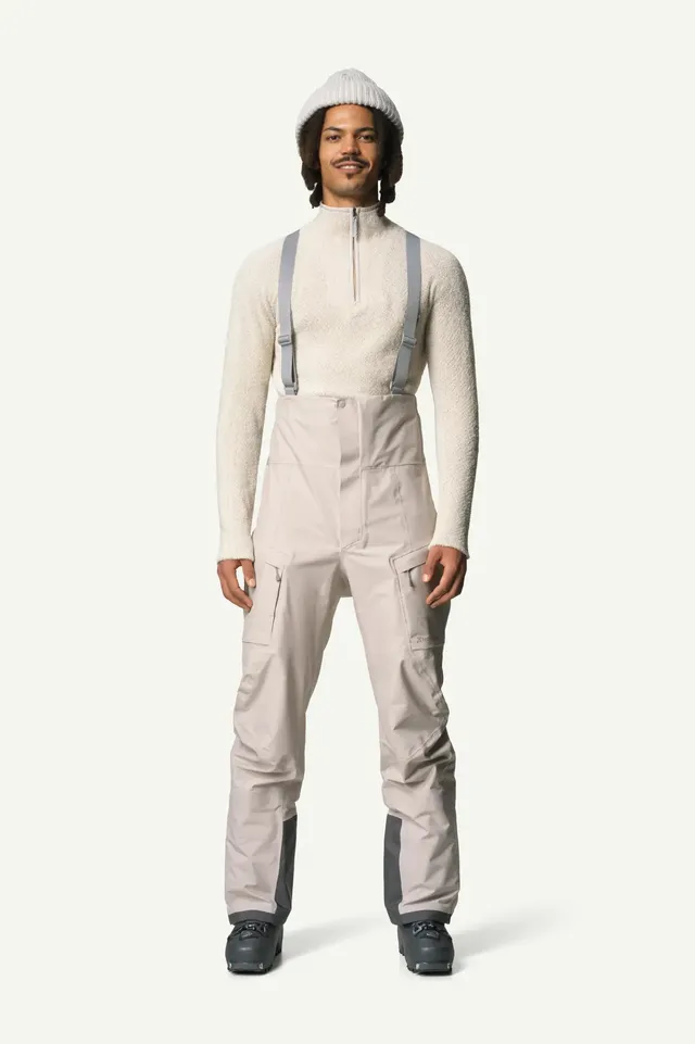 houdini-rollercoaster-bib-pants-herren-sandstorm-shell image 1