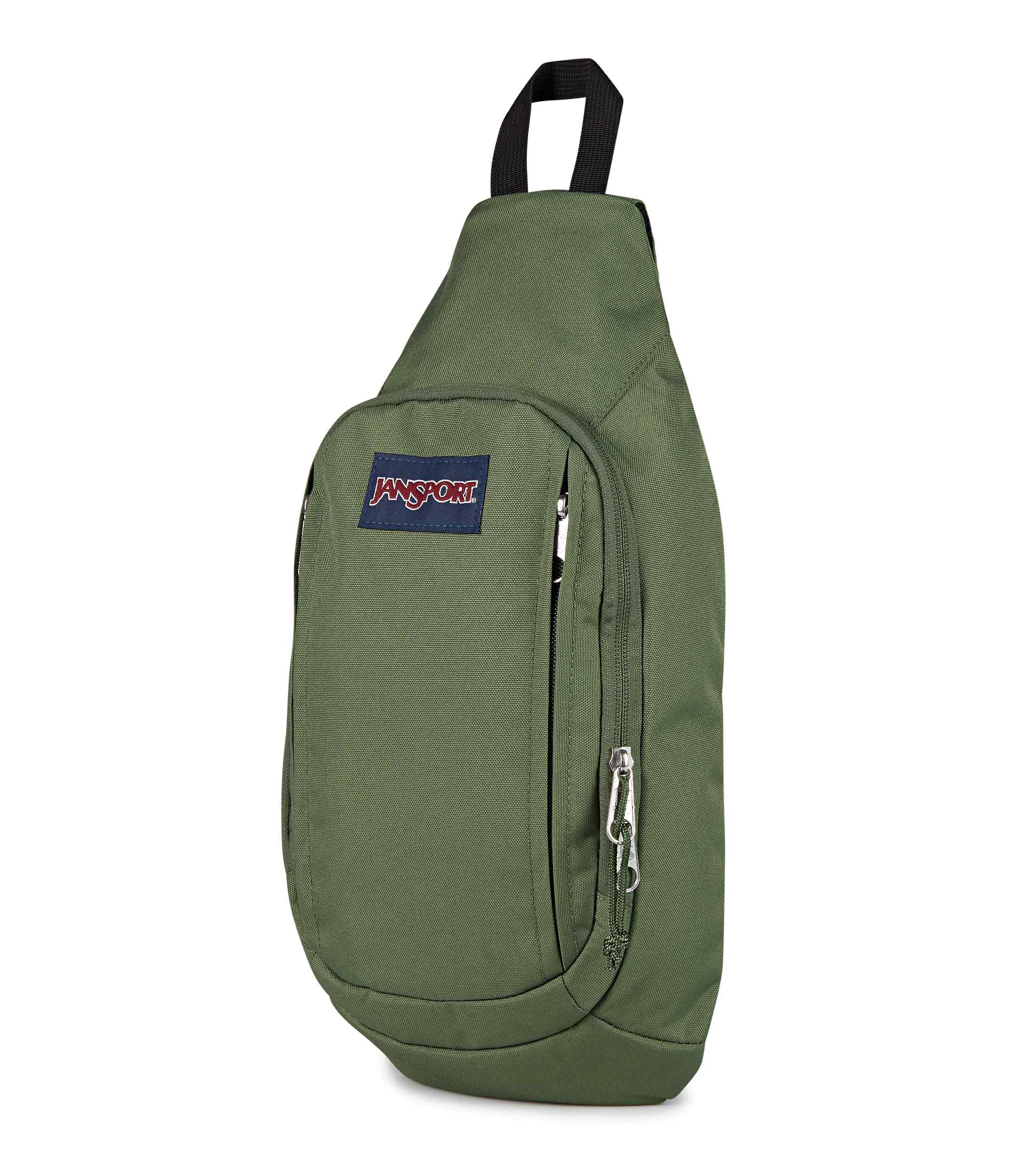 jansport-move-sling-umh-ngetasche-cargo-green-mit-schl-sselhaken image 2