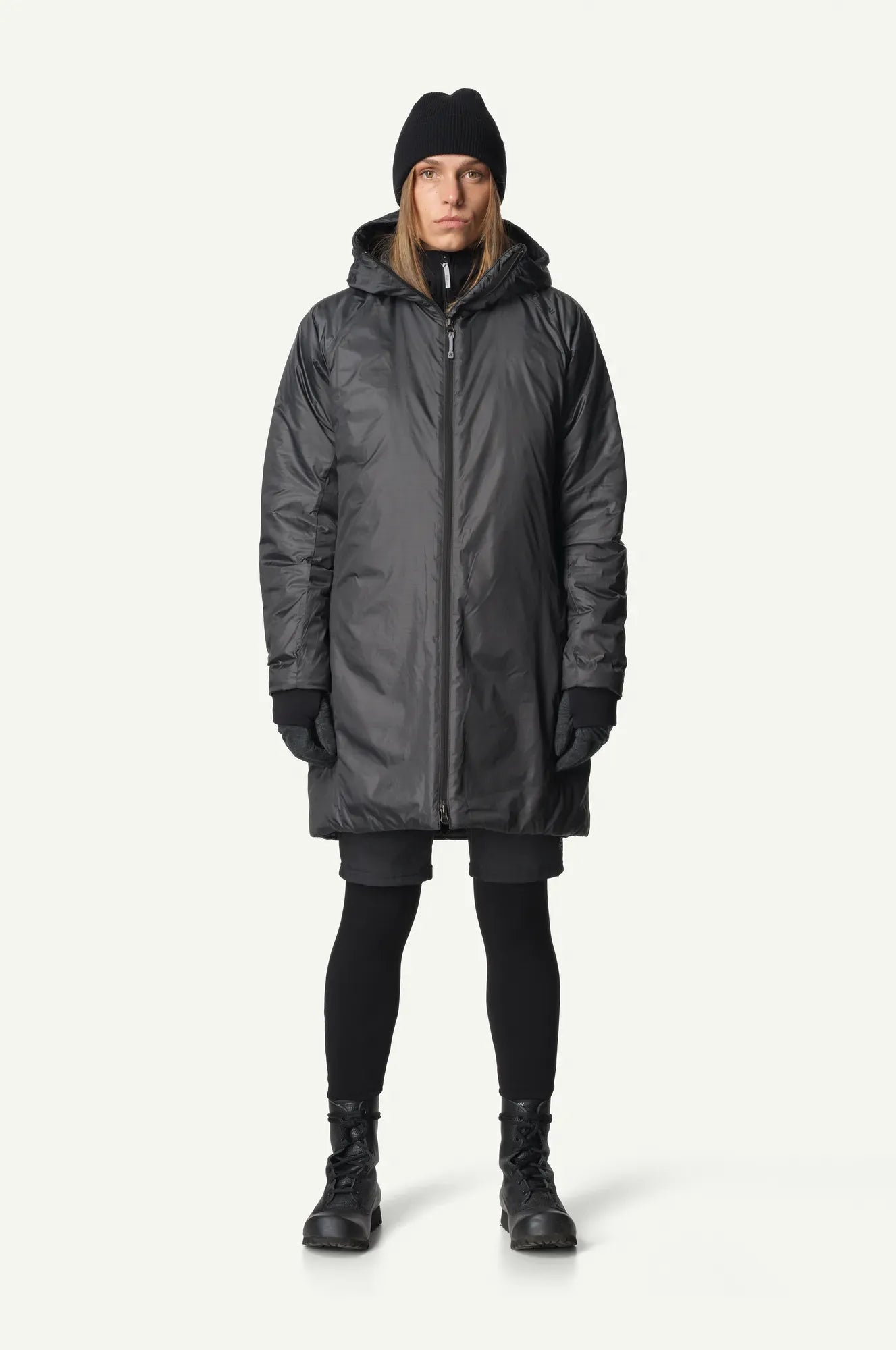 houdini-dunfri-parka-damen-winterjacke-sandstorm-primaloft image 6