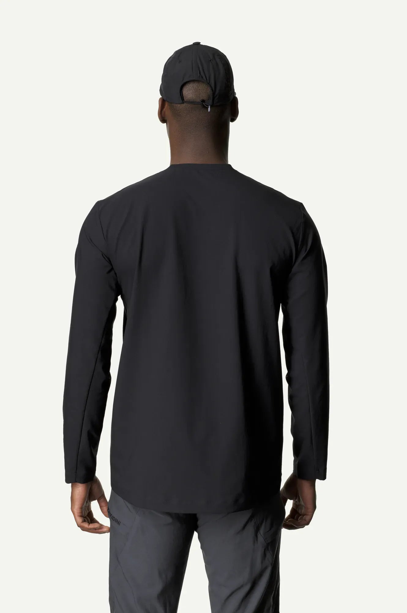houdini-cover-crew-langarmshirt-herren-foggy-mountain-schnelltrocknend image 6