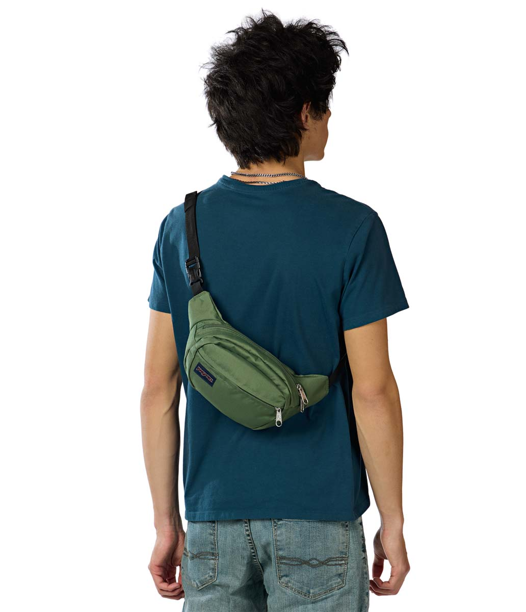 jansport-fifth-avenue-g-rteltasche-cargo-green-verstellbar image 5