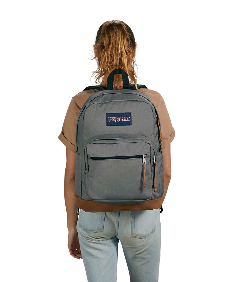 jansport-right-pack-rucksack-graphite-grey-laptop image 3
