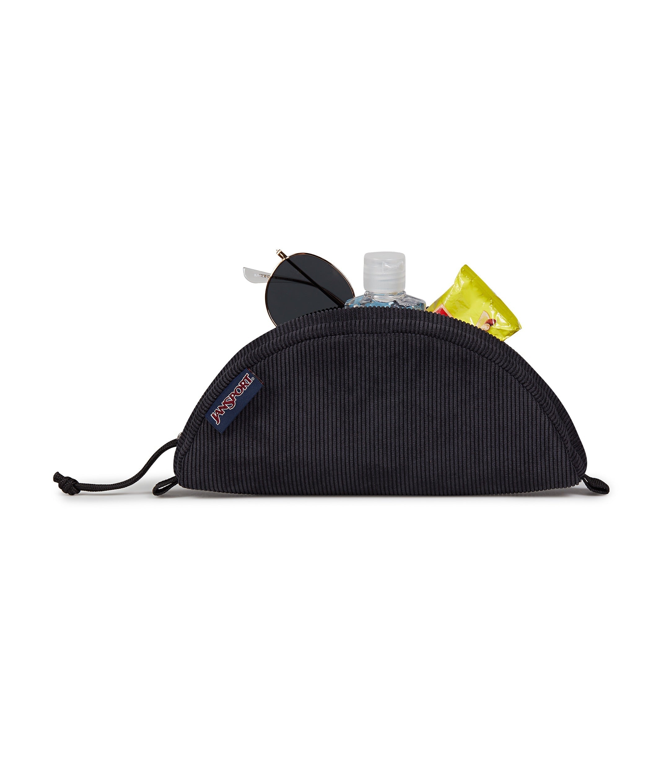jansport-luna-large-pouch-schwarzer-cord image 4
