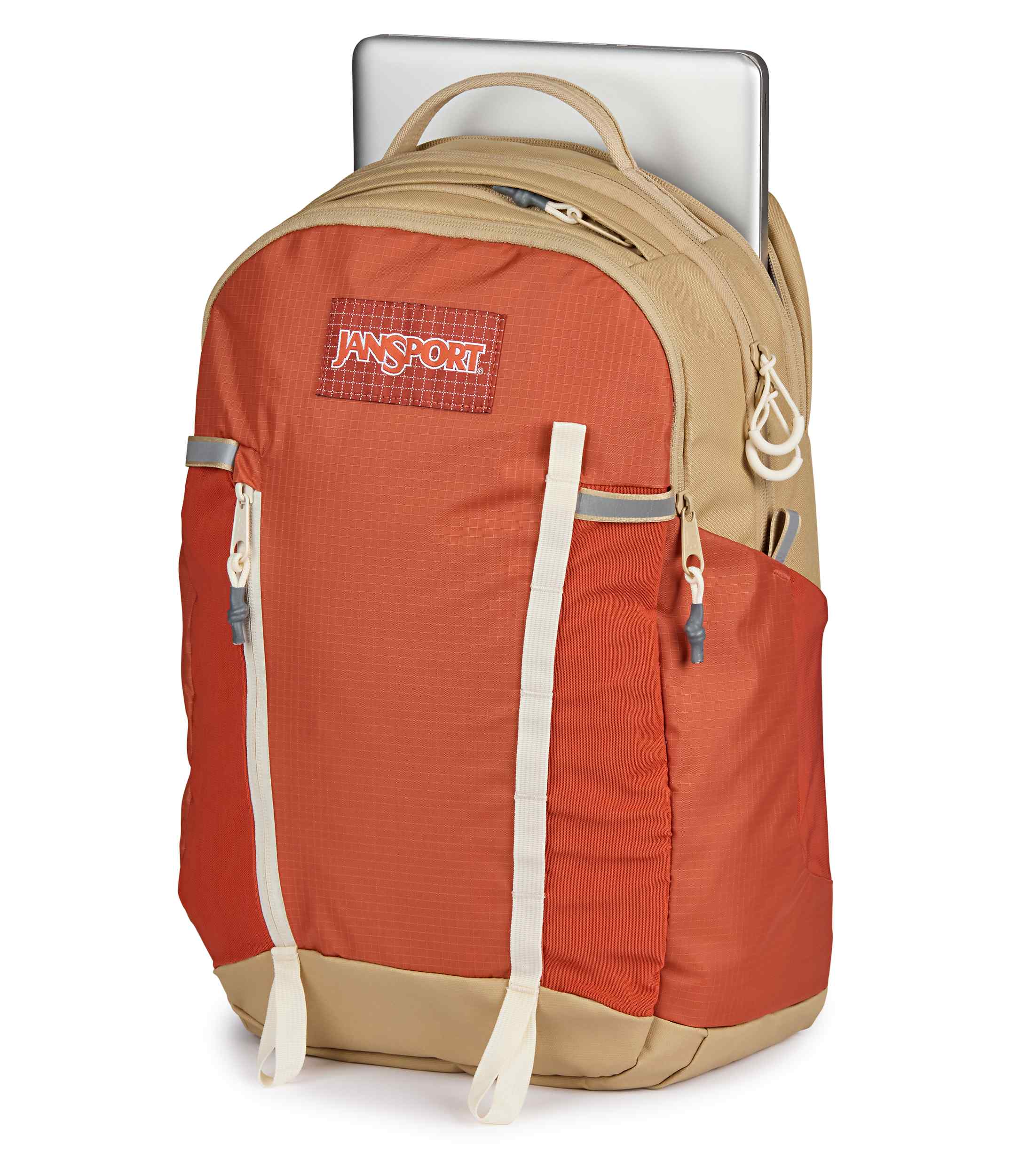 jansport-all-around-pack-small-rucksack-dune-rot-28l-laptop image 6