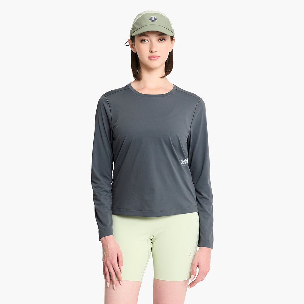 ciele-dly-longsleeve-laufshirt-ocean-damen image 2