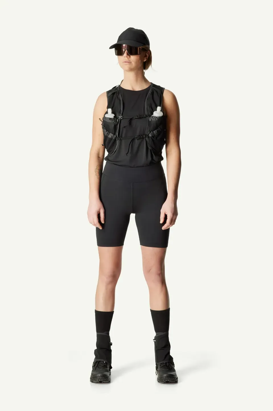 houdini-pace-trail-short-tights-damen-true-black image 1